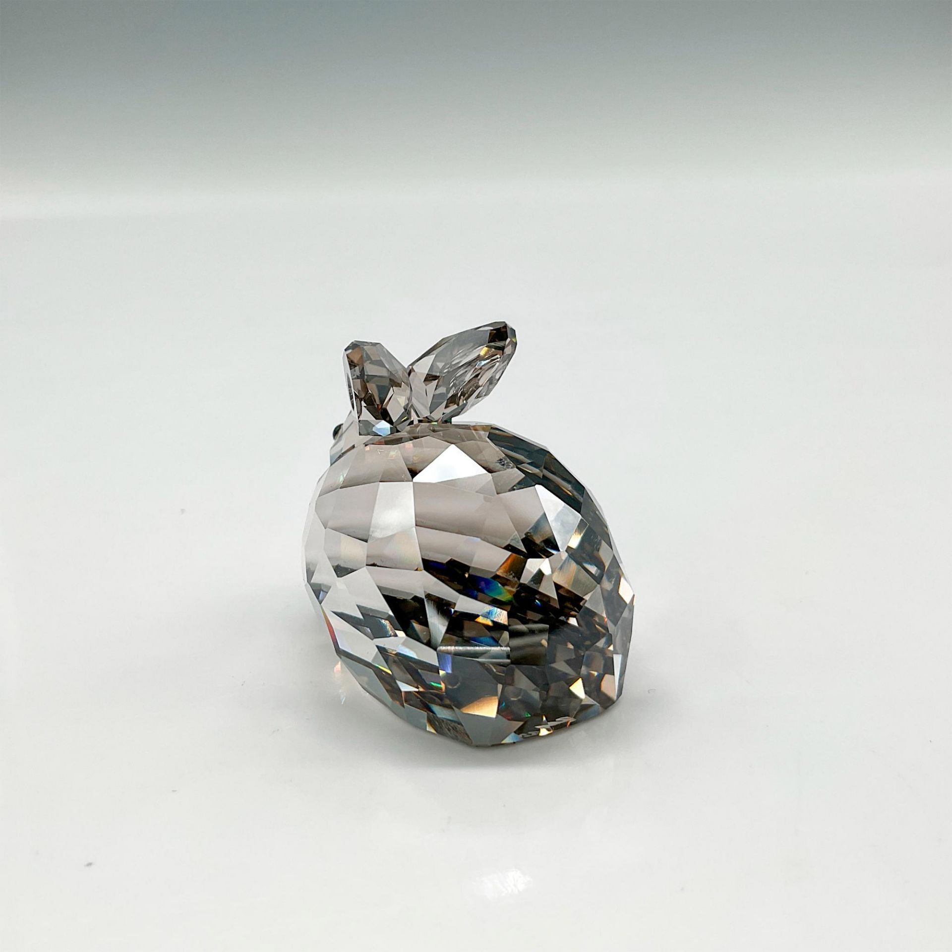 Swarovski Crystal Figurine, Seated Hare Satin Silver - Image 2 of 4