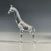 Swarovski Silver Crystal Figurine, Baby Giraffe