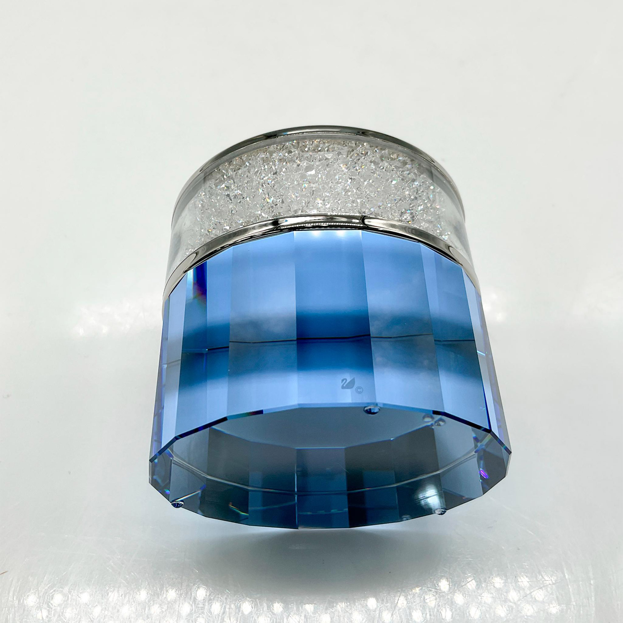 Swarovski Tea Light, Crystalline Light Sapphire - Image 3 of 4