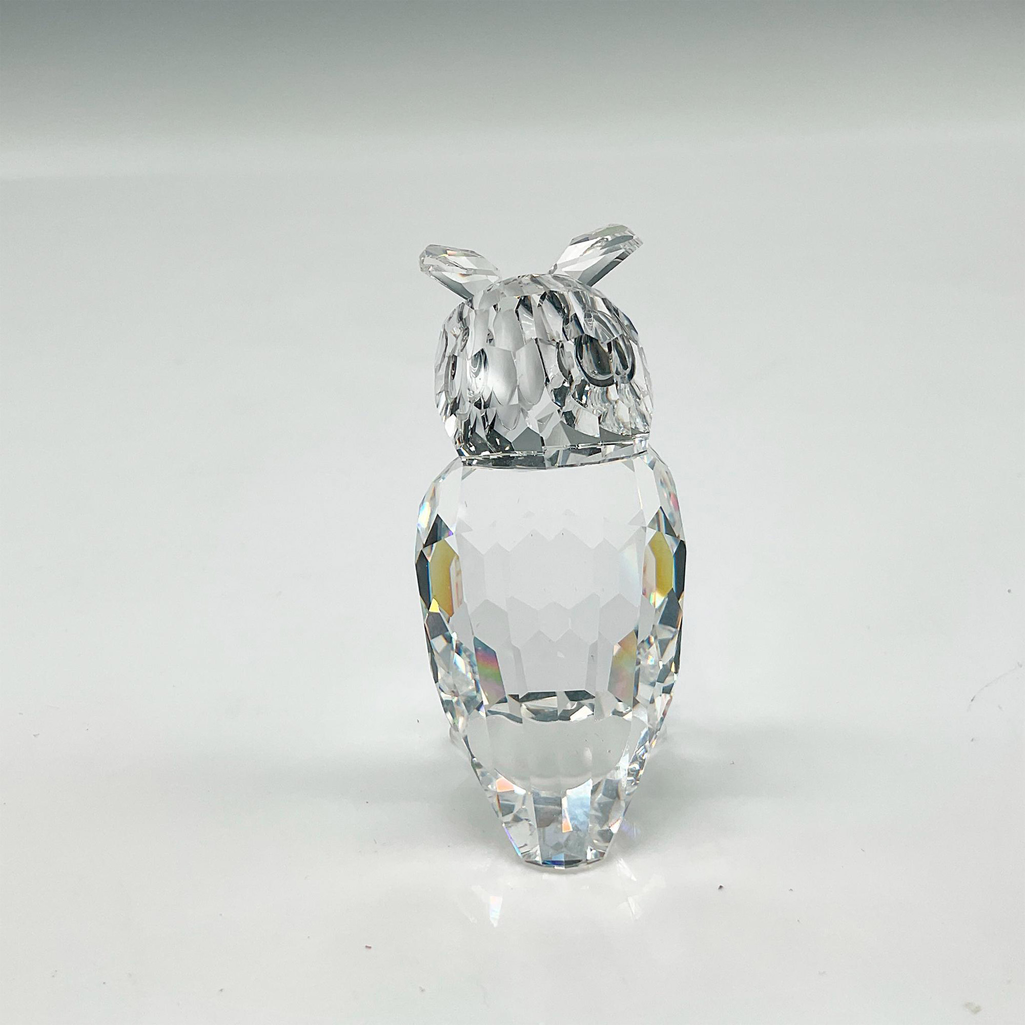 Swarovski Silver Crystal Figurine, Night Owl - Image 2 of 4