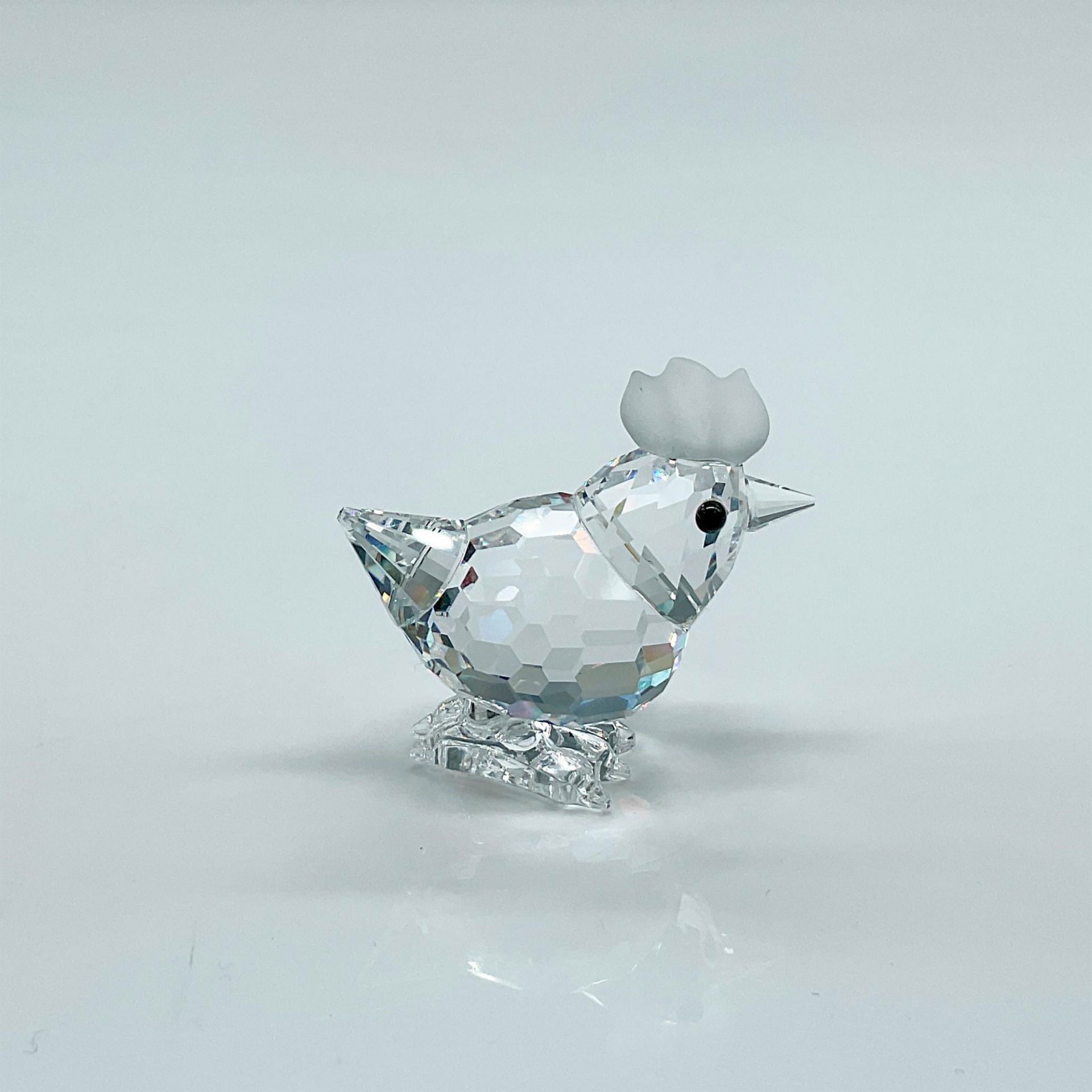 Swarovski Silver Crystal Figurine, Hen - Image 2 of 4