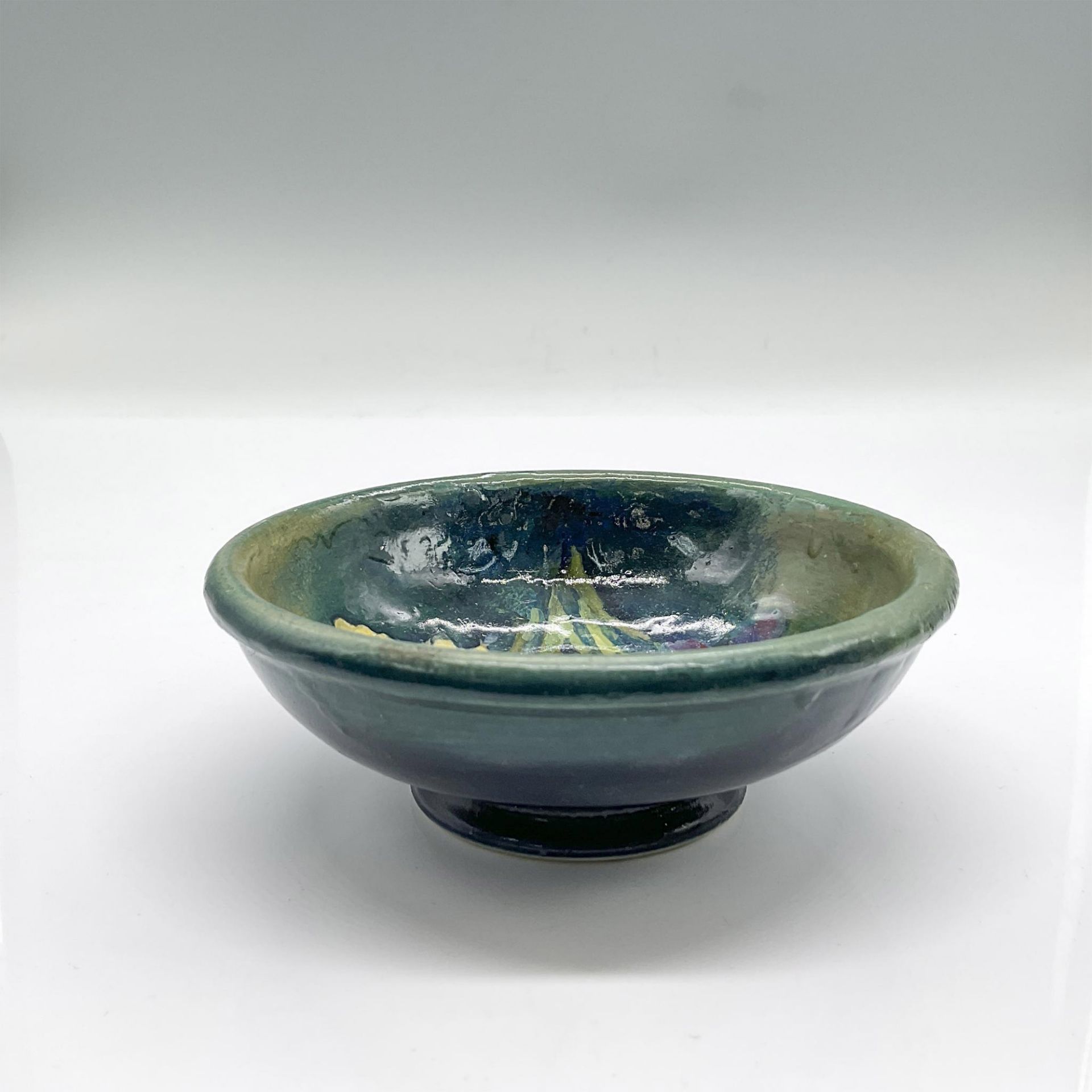 William Moorcroft Footed Bowl, Flowers - Bild 3 aus 4