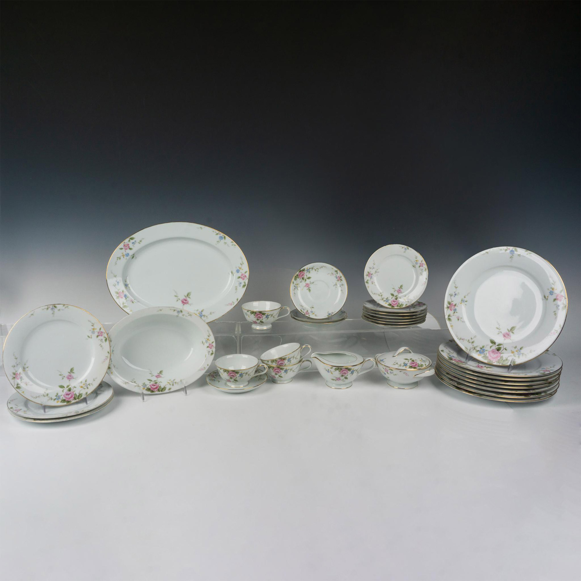 48pc Noritake Fine China Dinnerware, Firenze