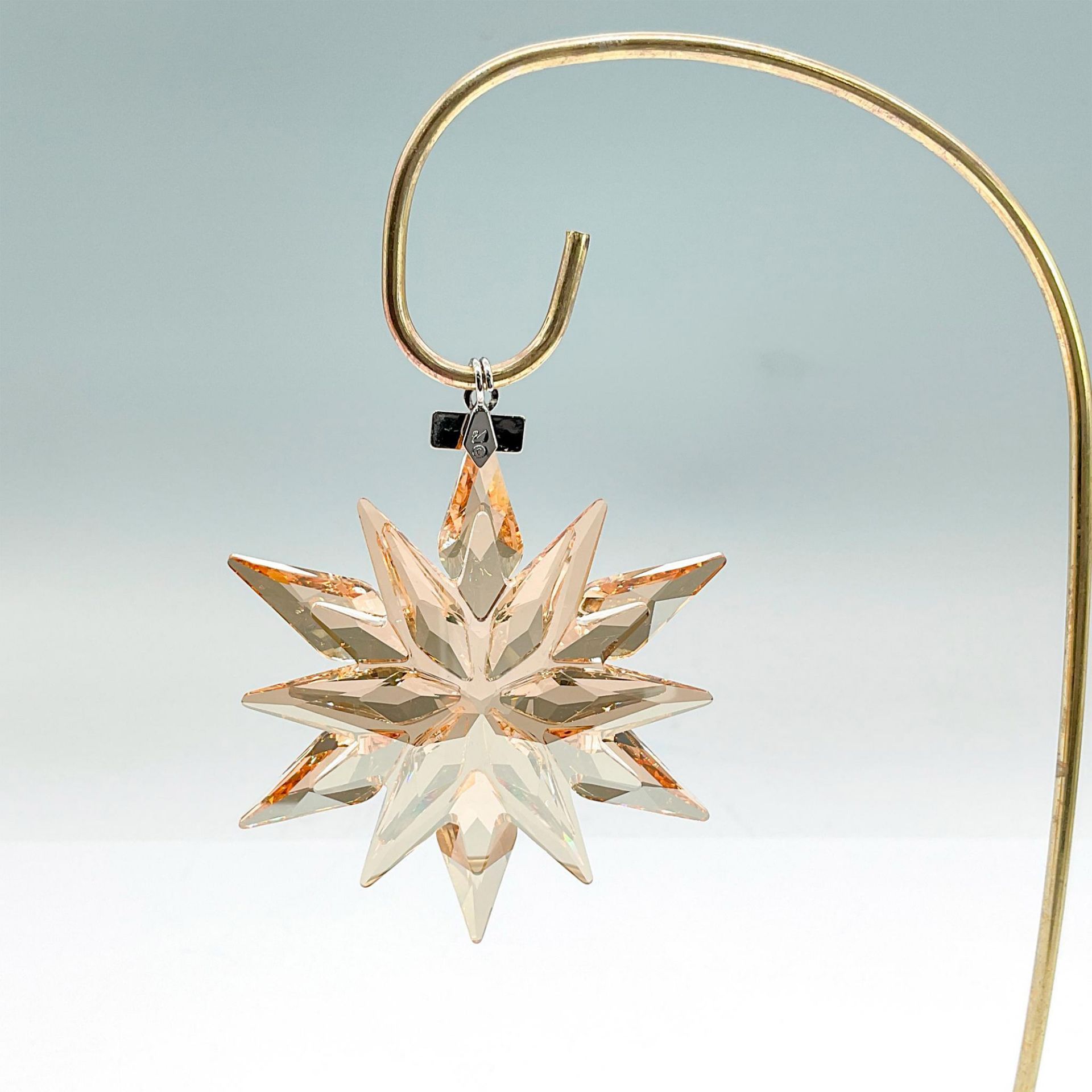 Swarovski Crystal SCS Gold Christmas Ornament 2011 - Image 2 of 3