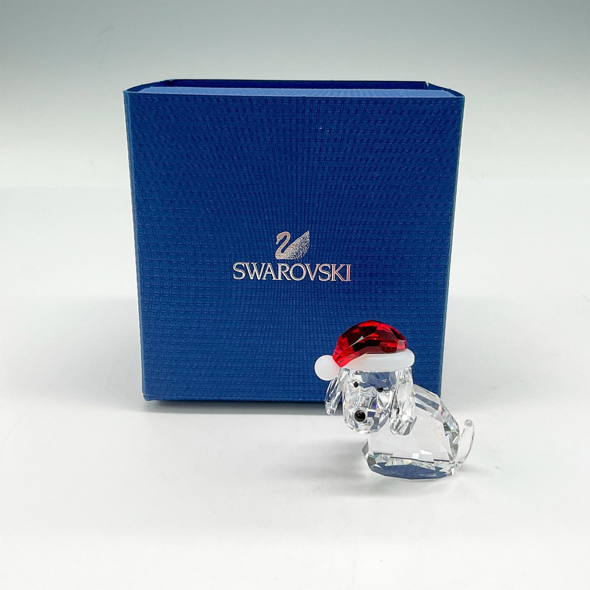 Swarovski Crystal Figurine, Dog with Santa's Hat - Bild 4 aus 4