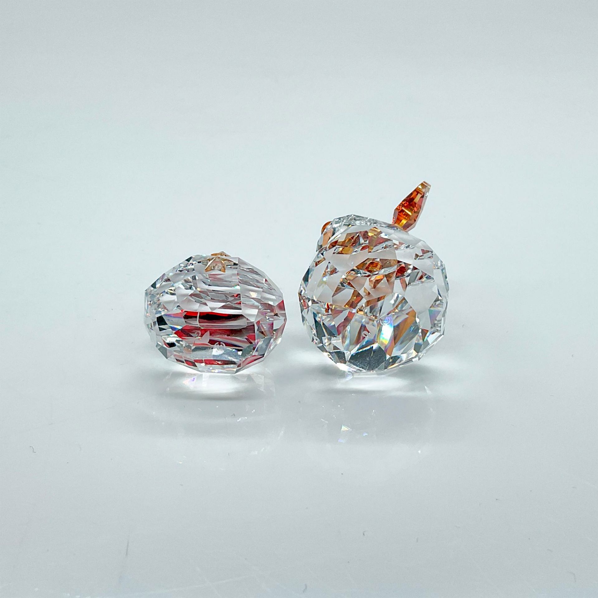 2pc Swarovski Crystal Figurines, Christmas Snowman/Reindeer - Image 3 of 4
