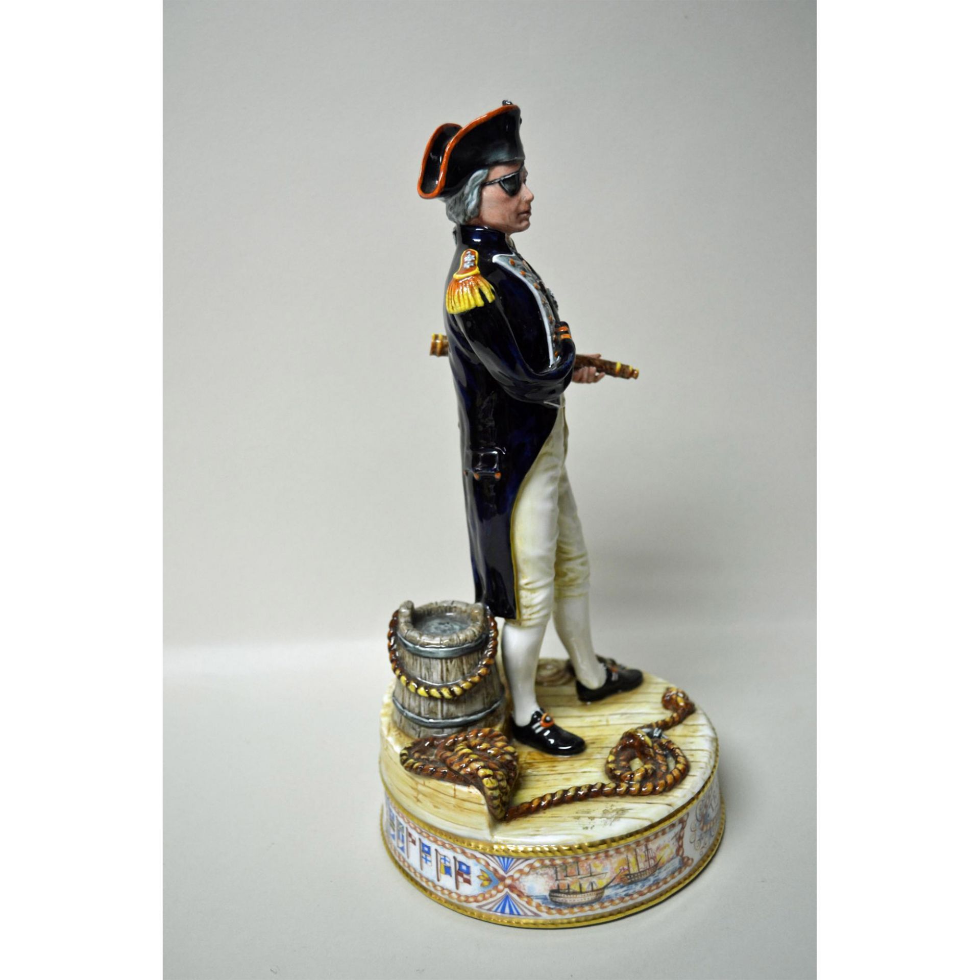 Royal Doulton Porcelain Vice Admiral Lord Nelson Figurine, Hn 3489, Limited Edition, Signed By Sir M - Image 4 of 4