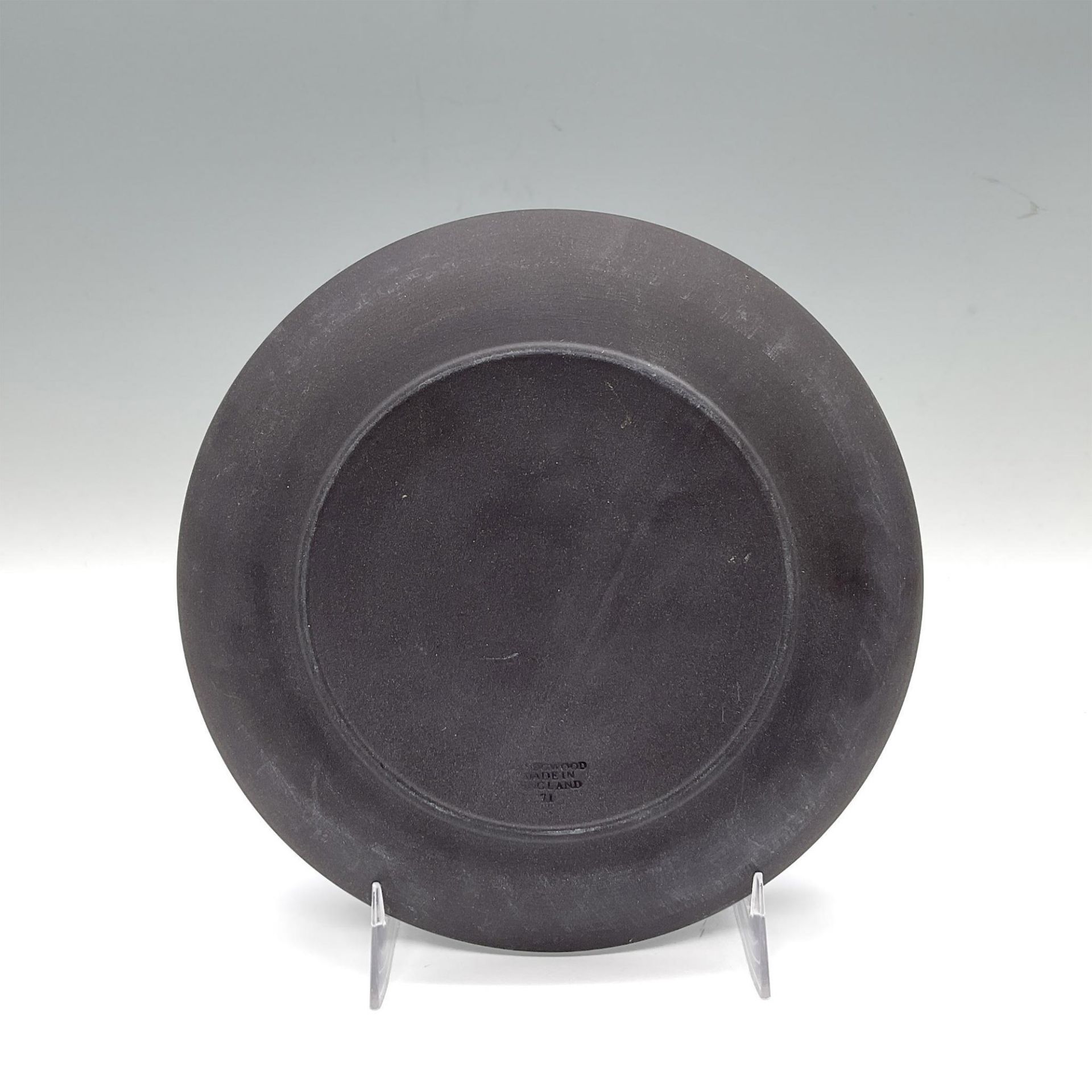 Wedgwood Black Basalt Plate, Mother - Image 3 of 3