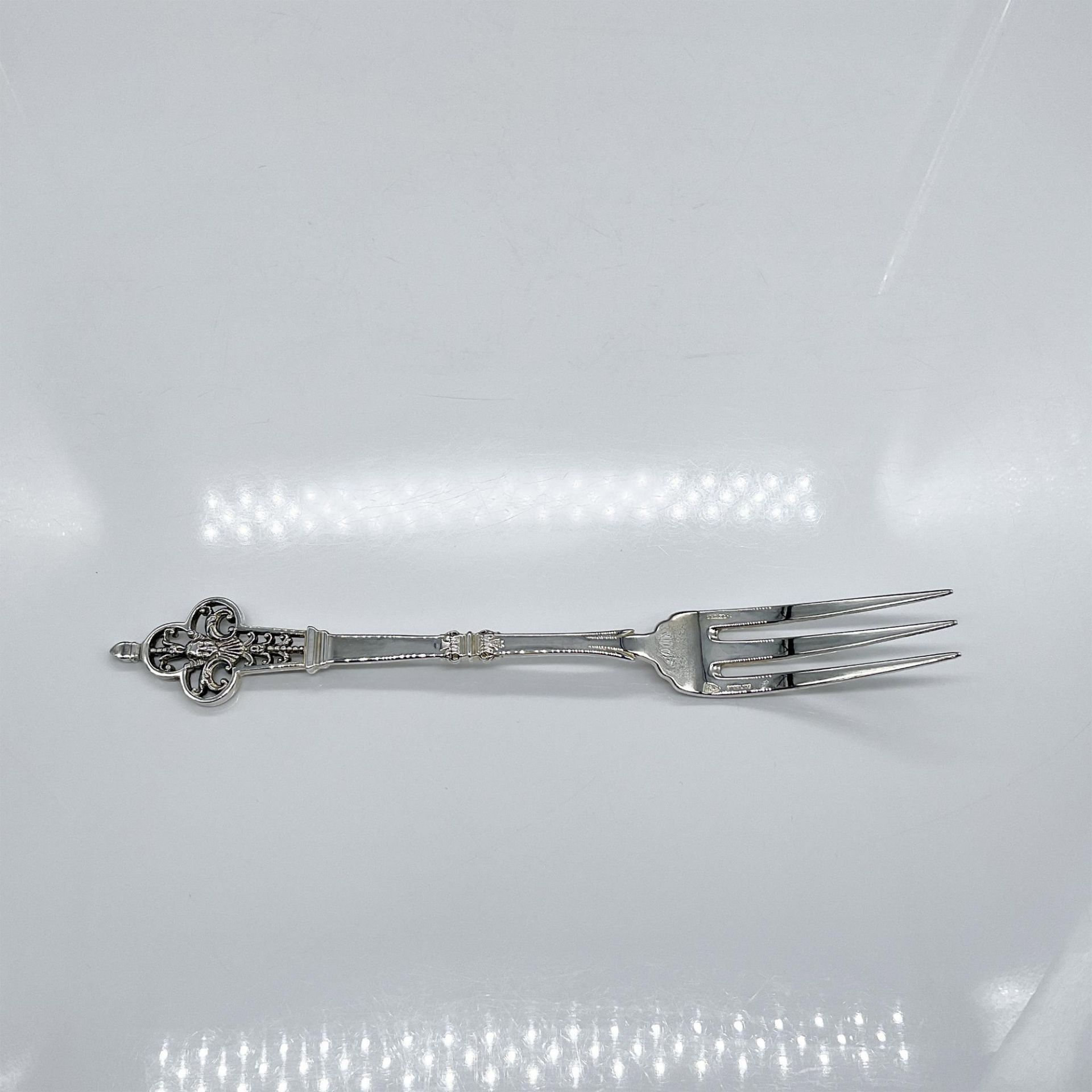 Christofle Sterling Silver Large Fork, Renaissance - Image 3 of 4