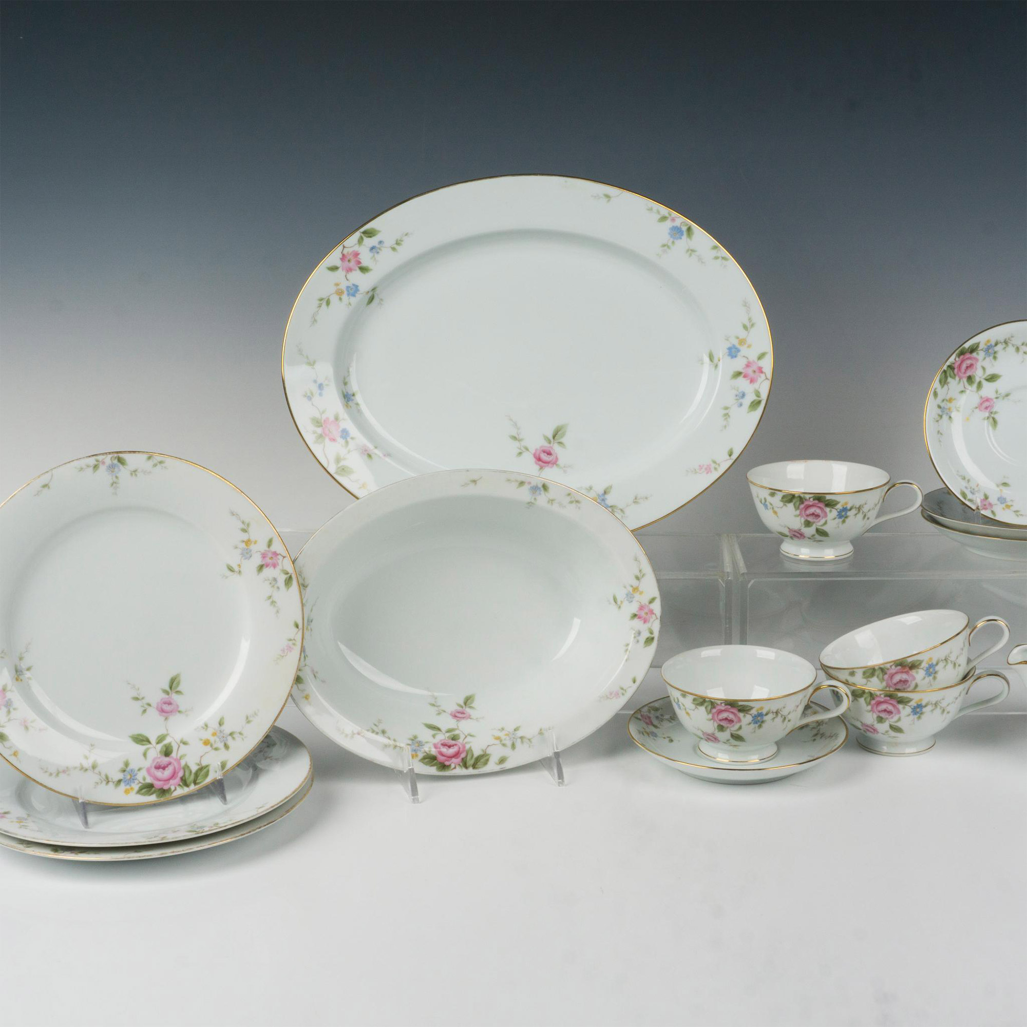 48pc Noritake Fine China Dinnerware, Firenze - Image 3 of 4