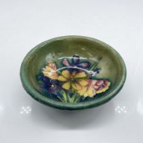William Moorcroft Footed Bowl, Flowers