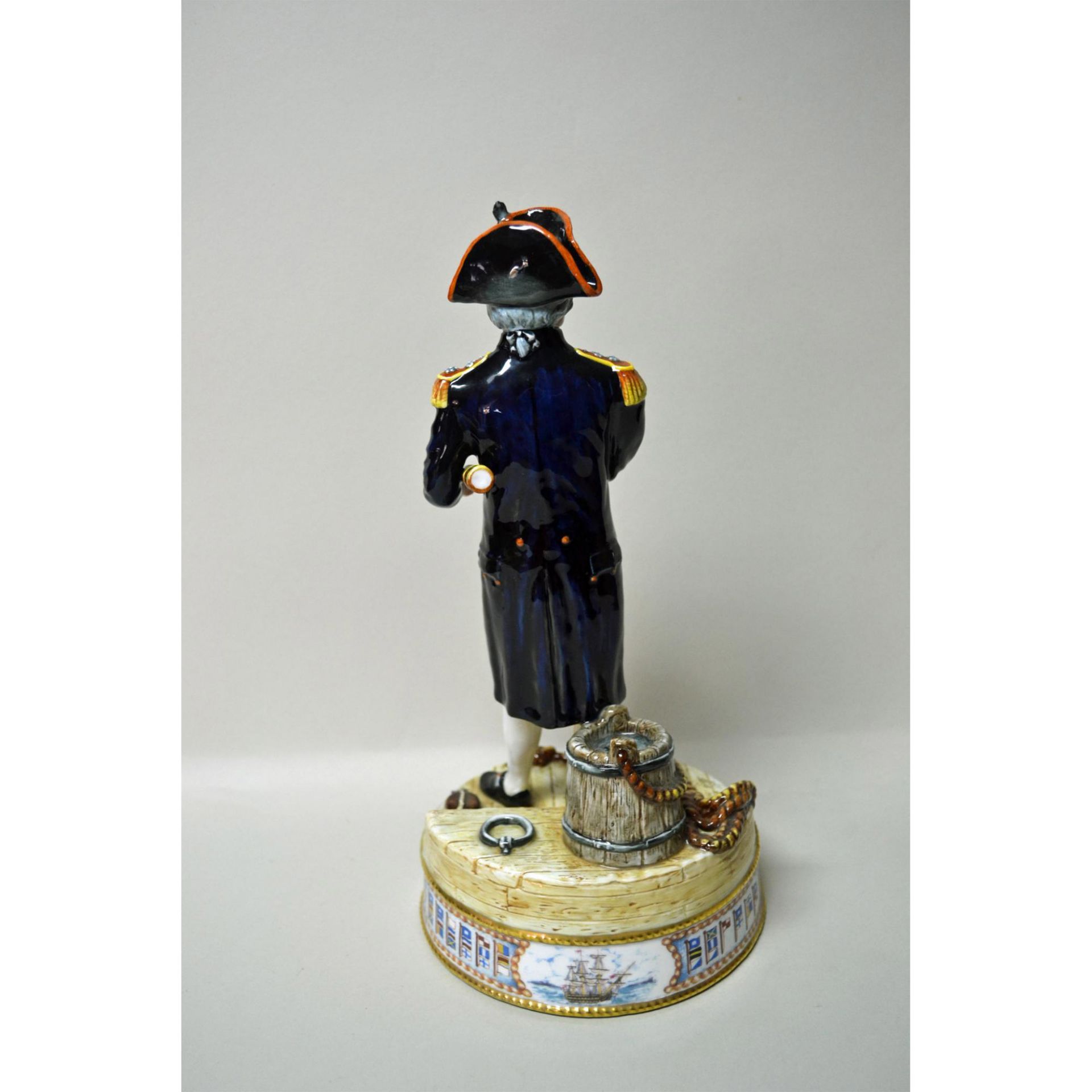 Royal Doulton Porcelain Vice Admiral Lord Nelson Figurine, Hn 3489, Limited Edition, Signed By Sir M - Image 3 of 4