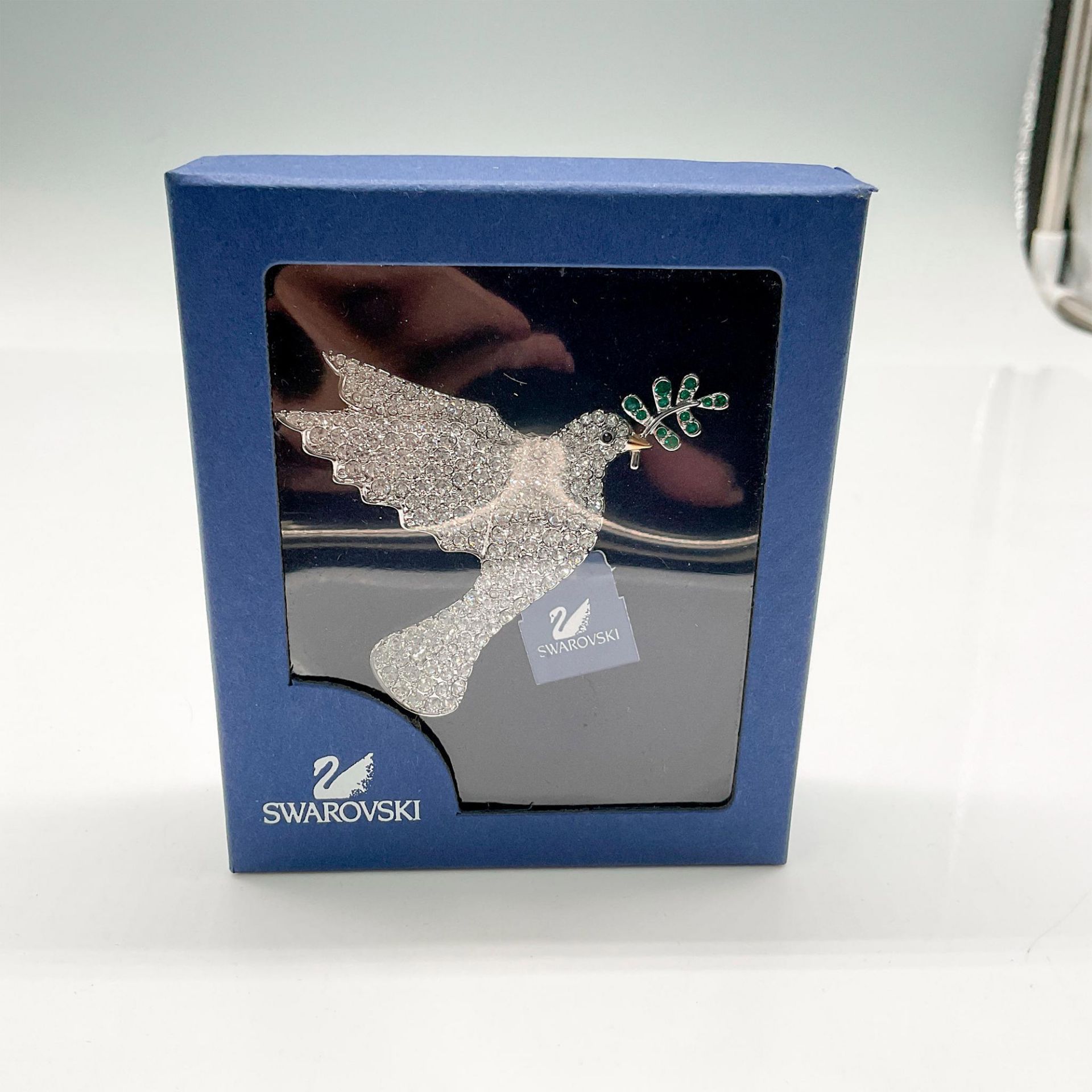 Swarovski Crystal Peace Dove Brooch - Image 3 of 3