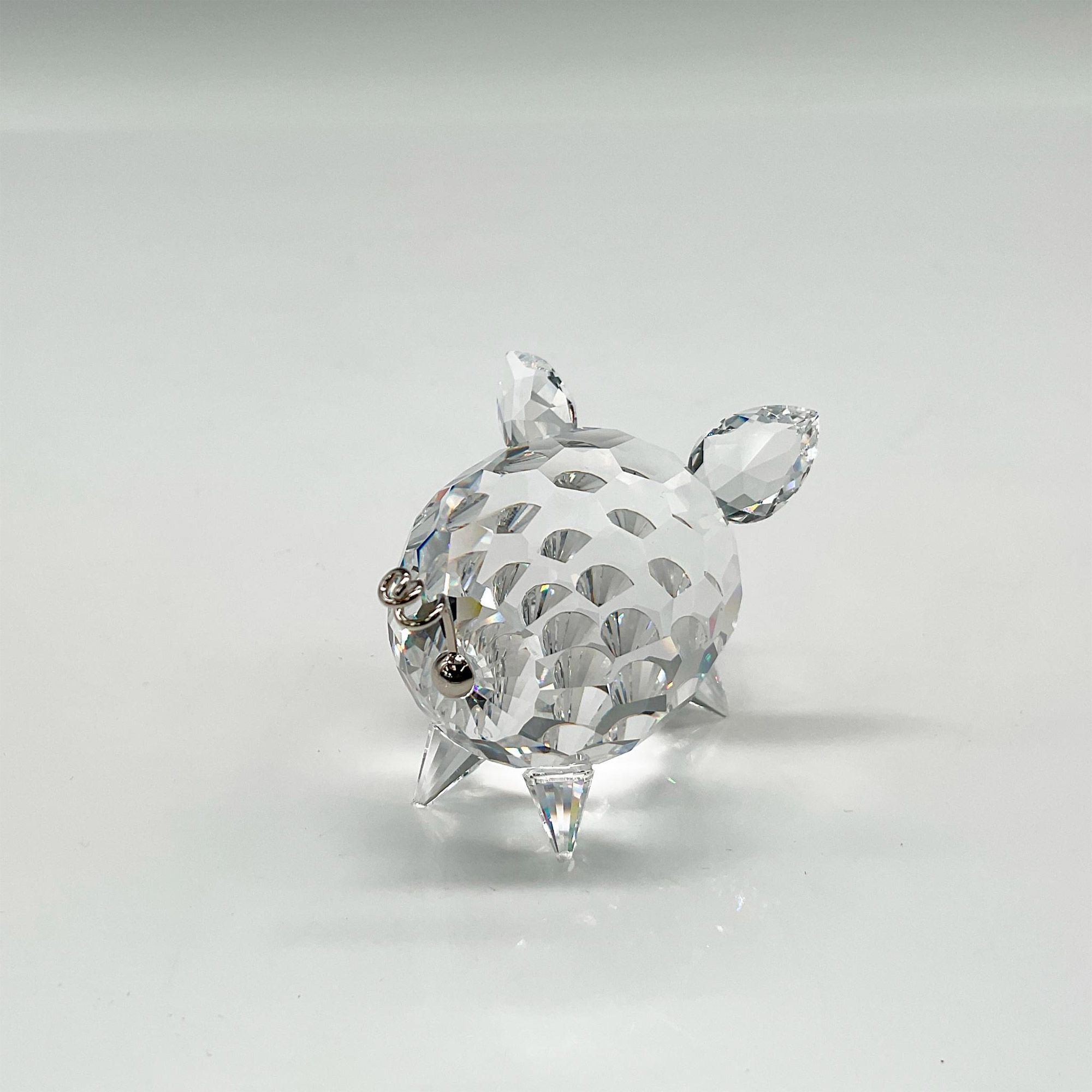 Swarovski Silver Crystal Figurine, Medium Pig - Image 2 of 4