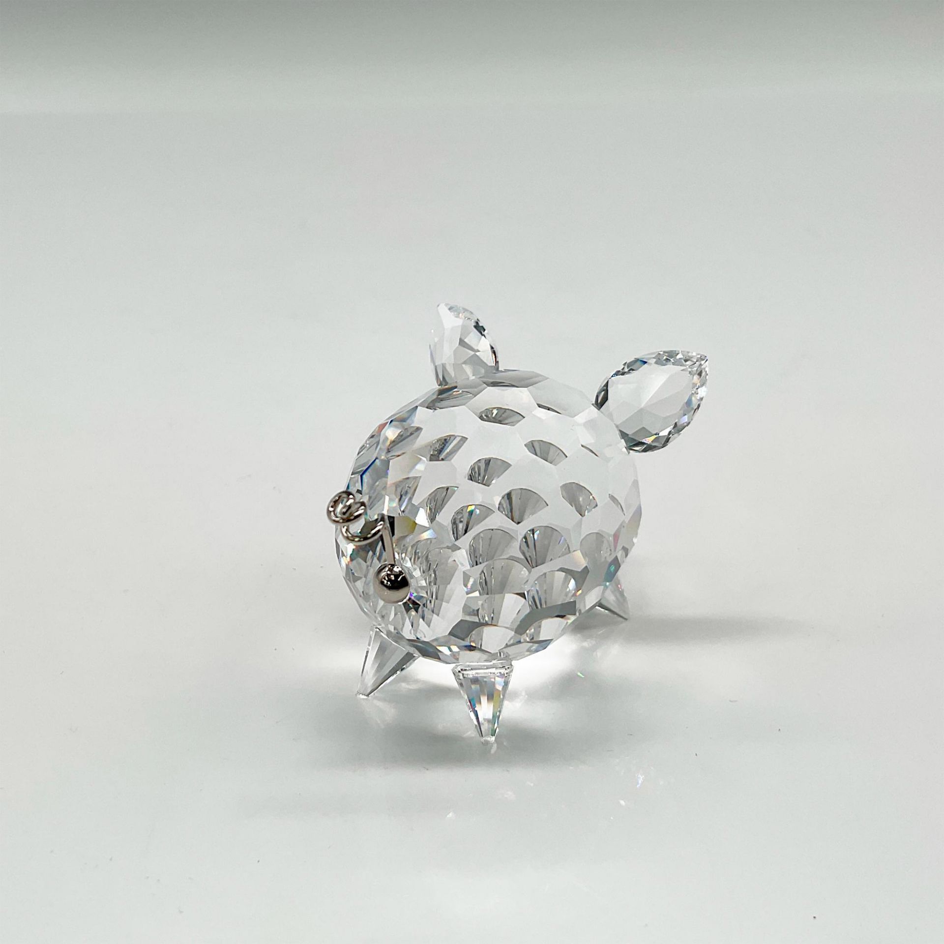 Swarovski Silver Crystal Figurine, Medium Pig - Image 2 of 4