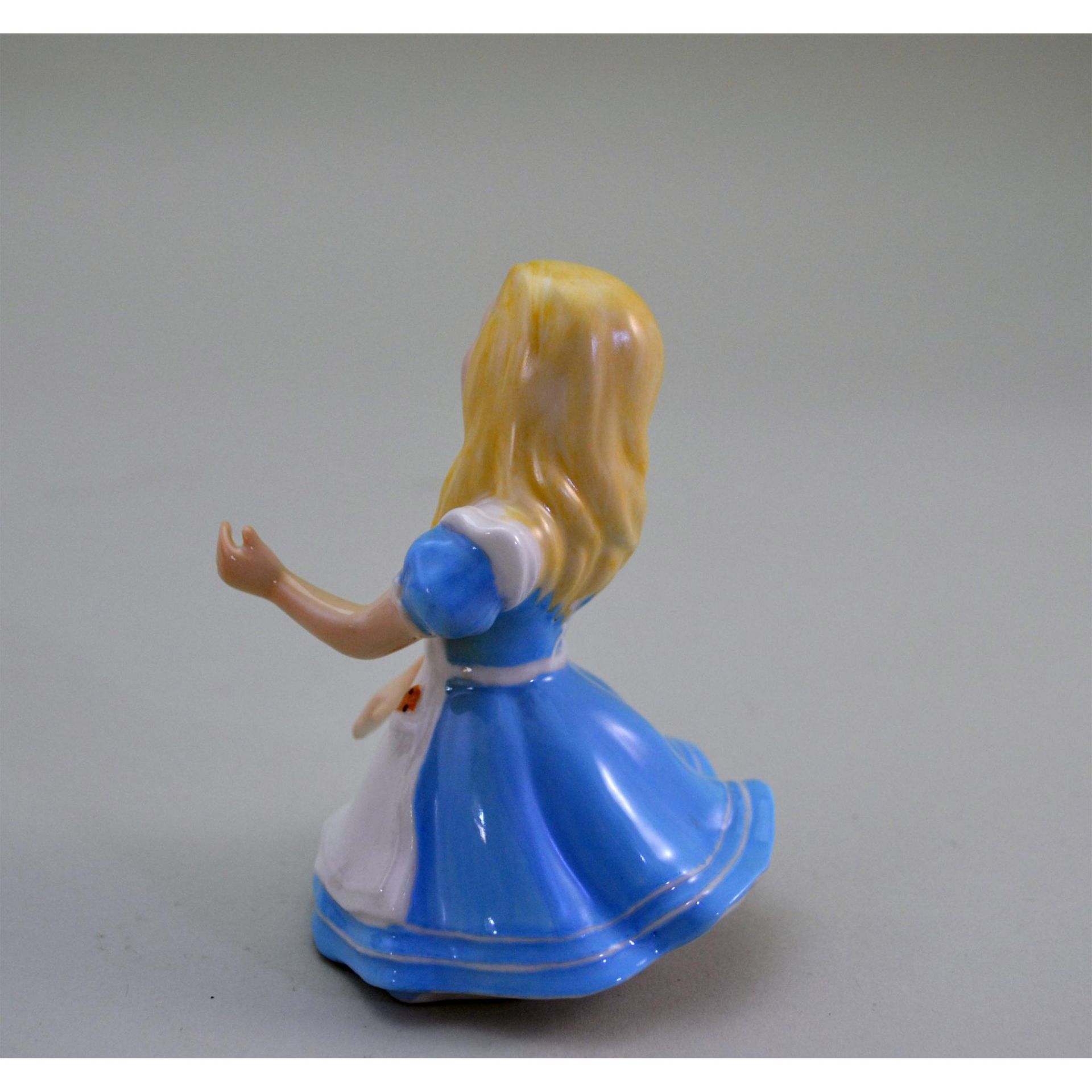 Dept 56 Alice Of Alice In Wonderland Porcelain Candle Snuffer - Image 3 of 5