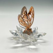 Swarovski Silver Crystal Figurine, In Flight Butterfly