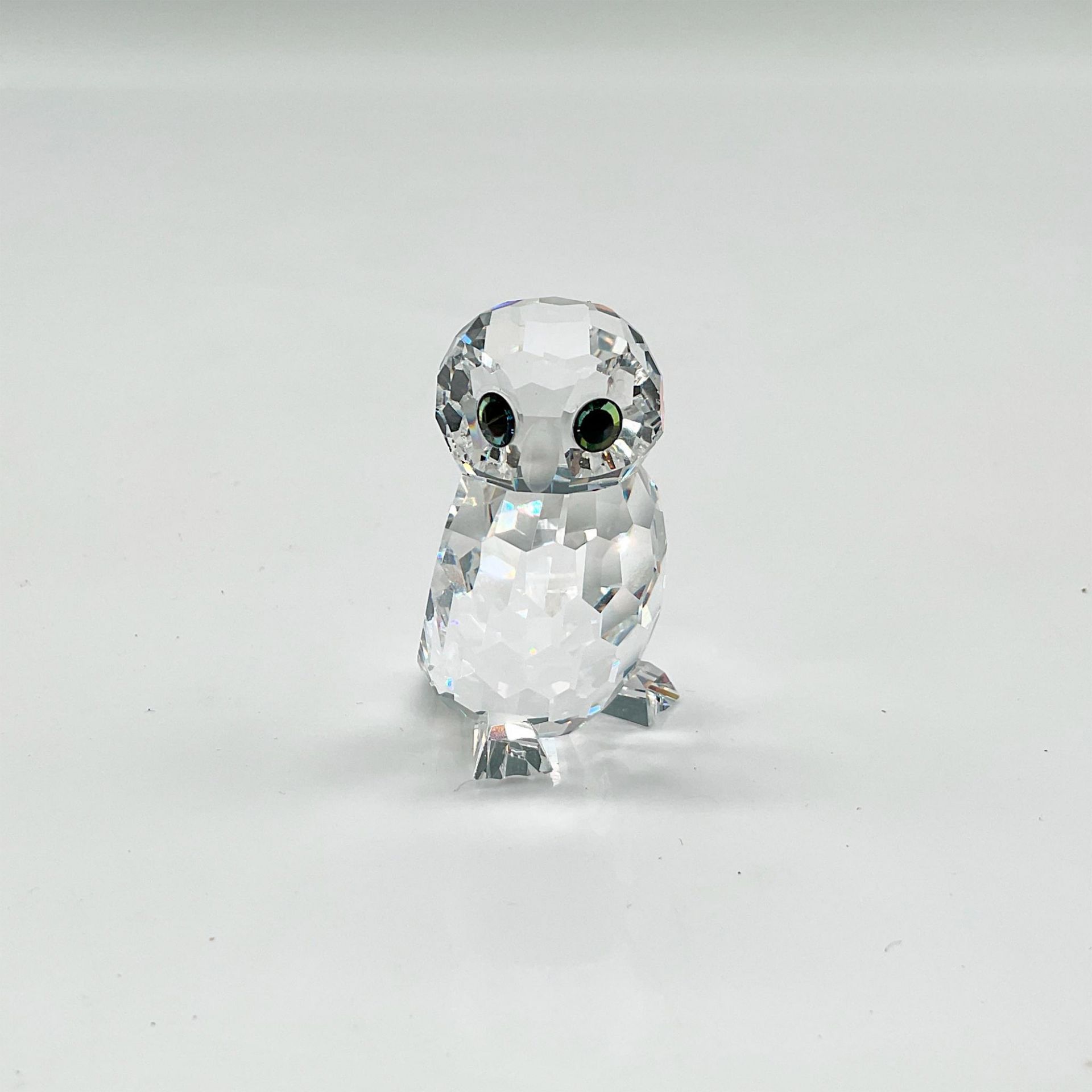Swarovski Silver Crystal Figurine, Owlet