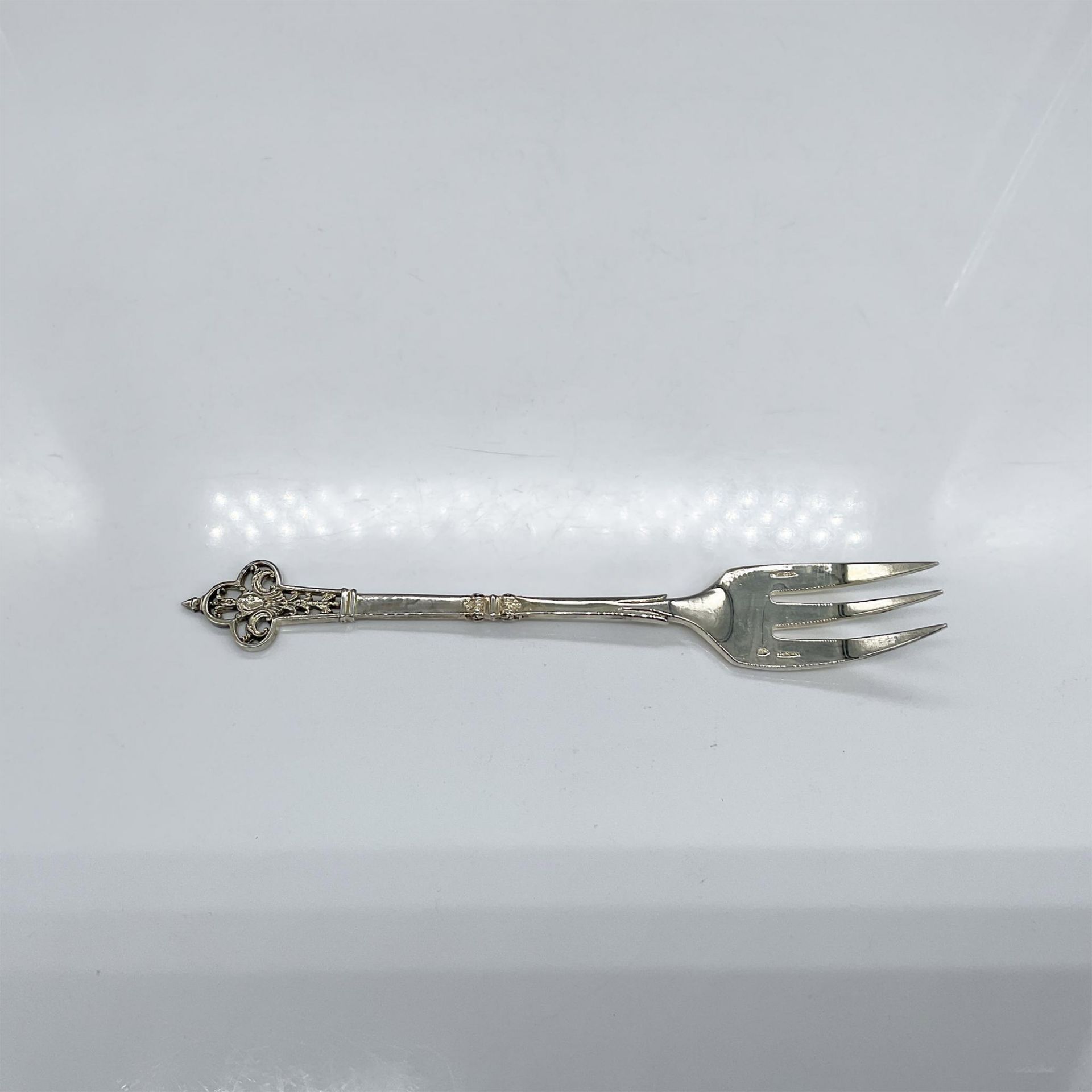 Christofle Sterling Silver Fork, Renaissance - Bild 3 aus 4