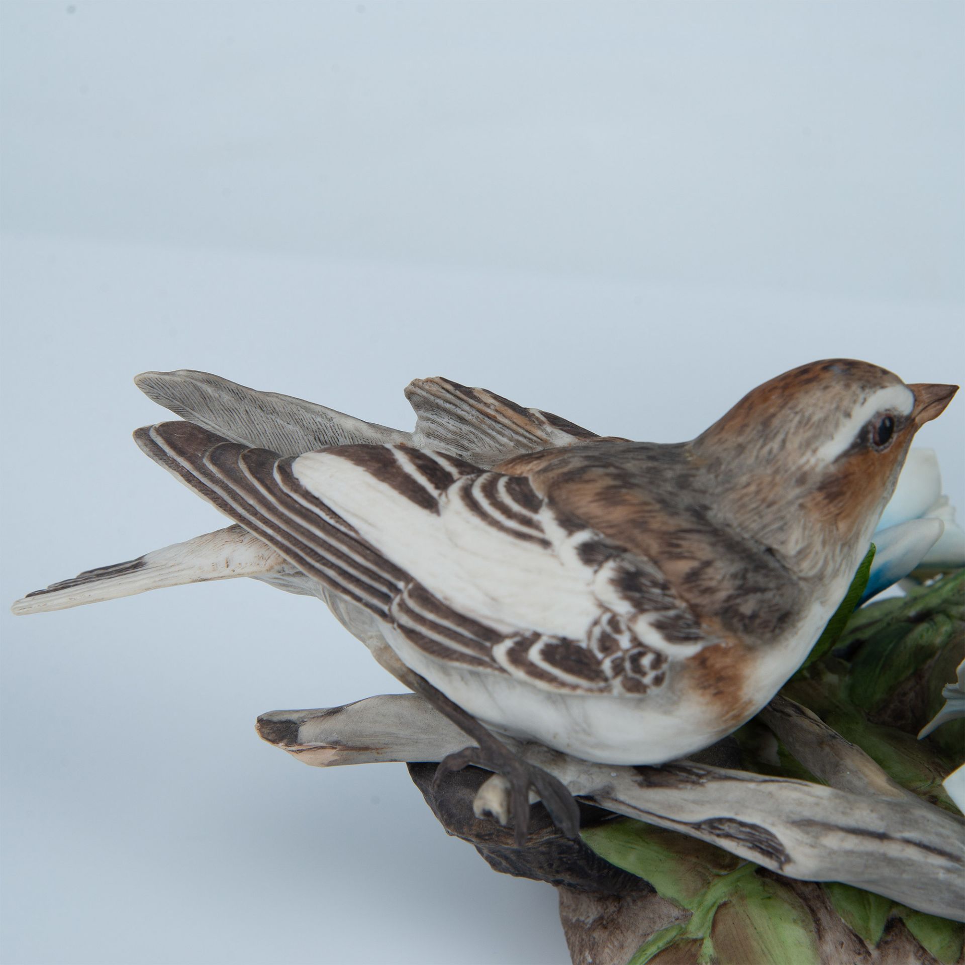 Boehm Porcelain Snow Buntings Bird Figurine, Special Sample Prototype - Bild 3 aus 9