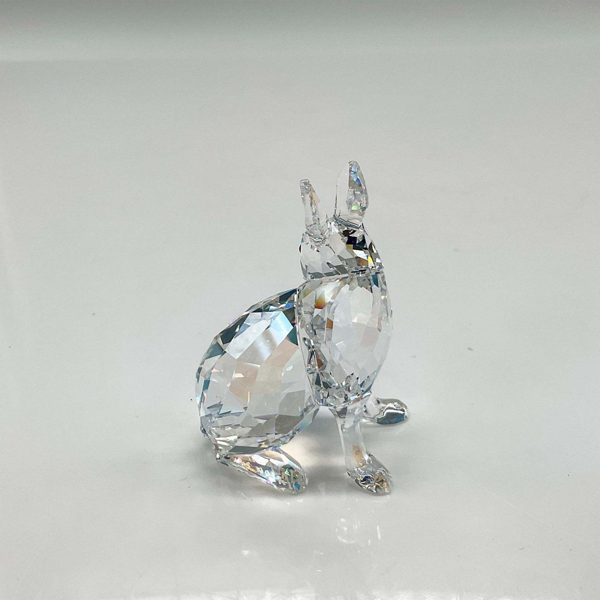 Swarovski Crystal Figurine, Artic Hare, Signed - Bild 2 aus 4