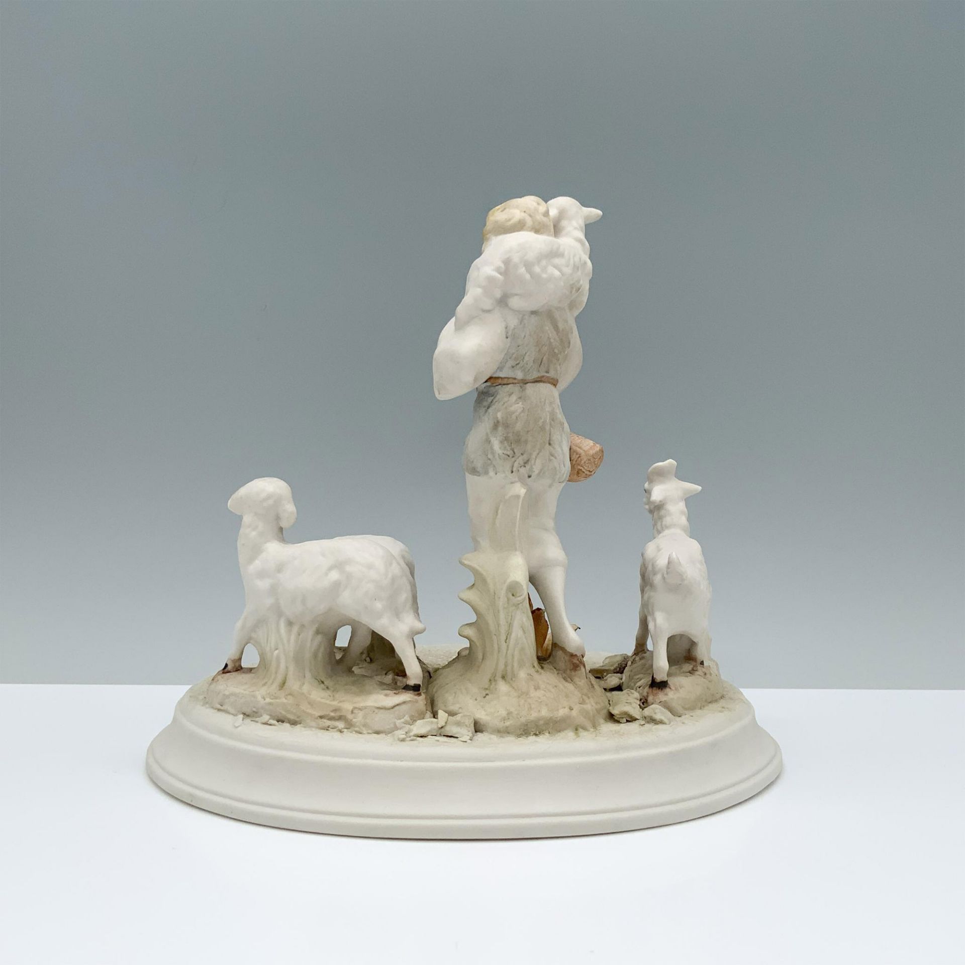 Cybis Porcelain Nativity Figurine, Shepard with Flock - Bild 2 aus 3