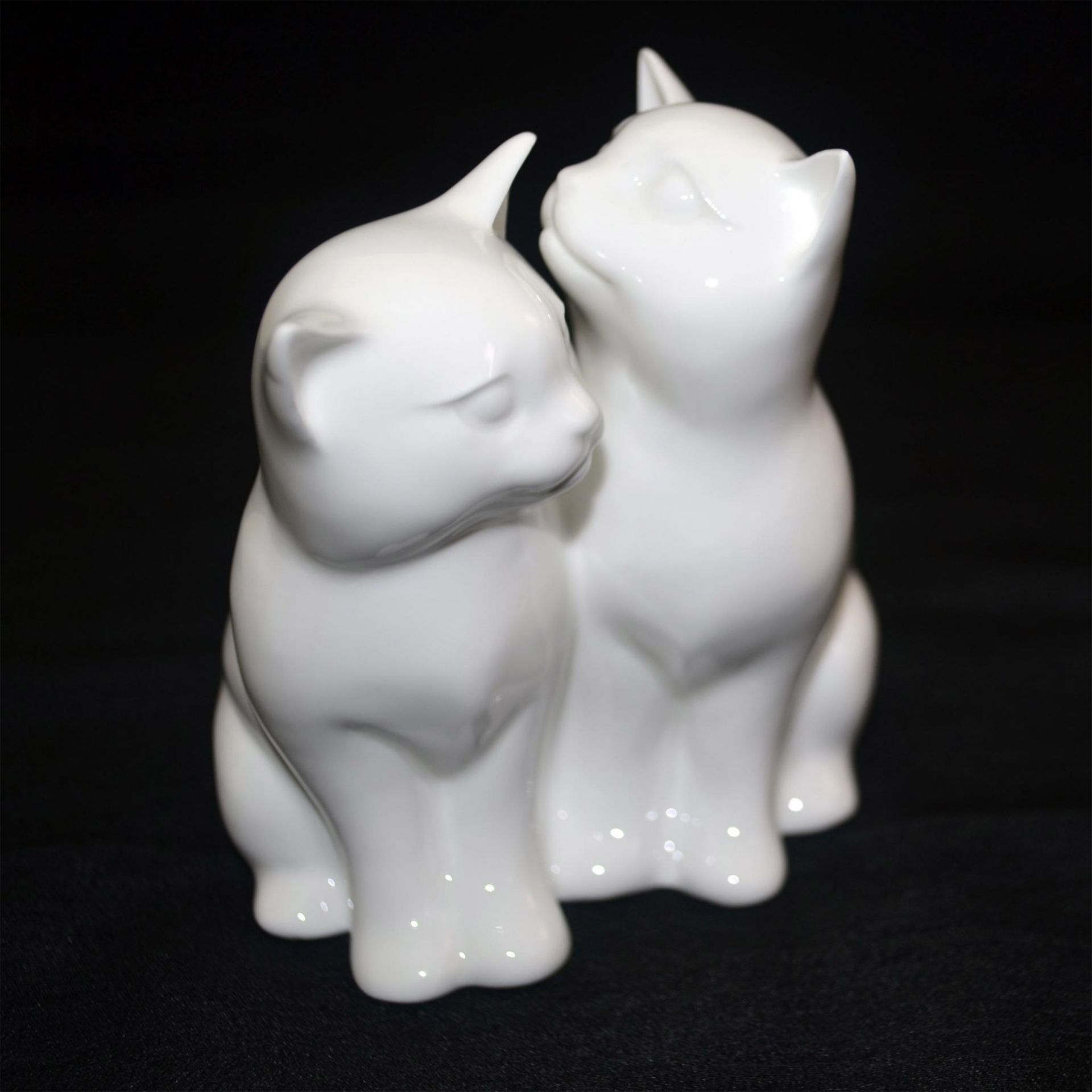 Royal Doulton Images Of Nature Playtime And Sleepy Heads Cat Figurines, 2 Pcs, Signed, Hn3893 - Image 3 of 10