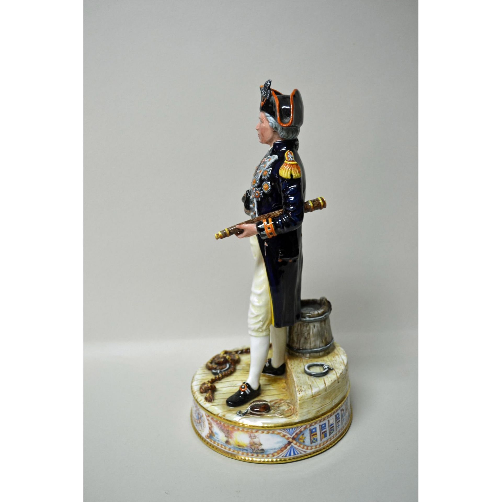 Royal Doulton Porcelain Vice Admiral Lord Nelson Figurine, Hn 3489, Limited Edition, Signed By Sir M - Image 2 of 4