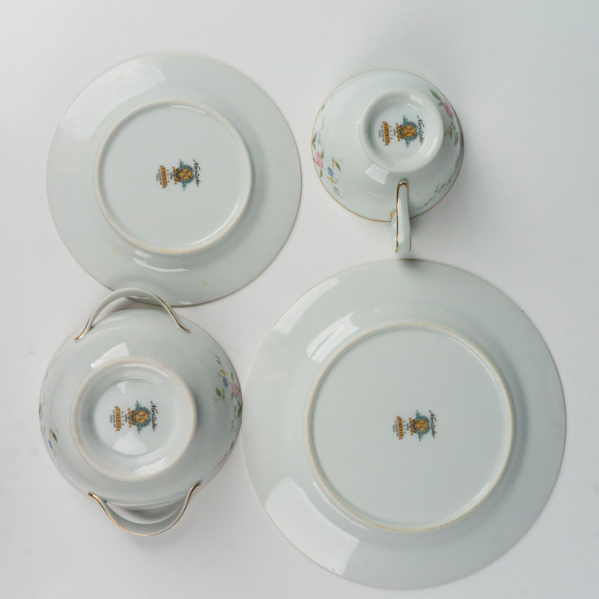 48pc Noritake Fine China Dinnerware, Firenze - Image 4 of 4