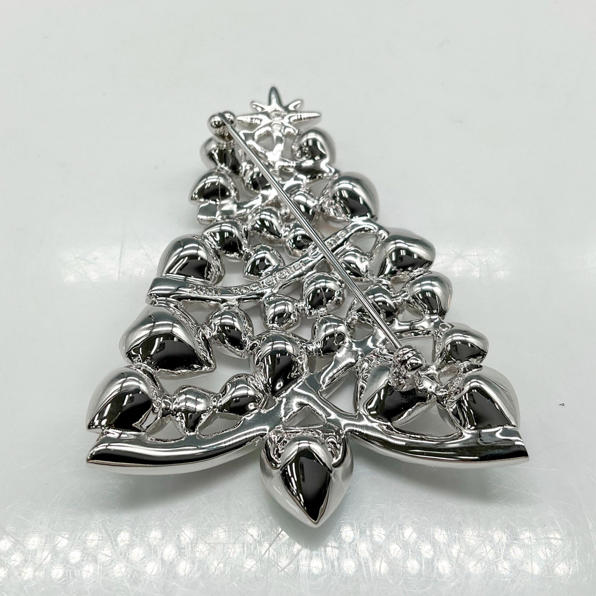 Vintage Swarovski Crystal Christmas Tree Brooch Pin - Bild 3 aus 4