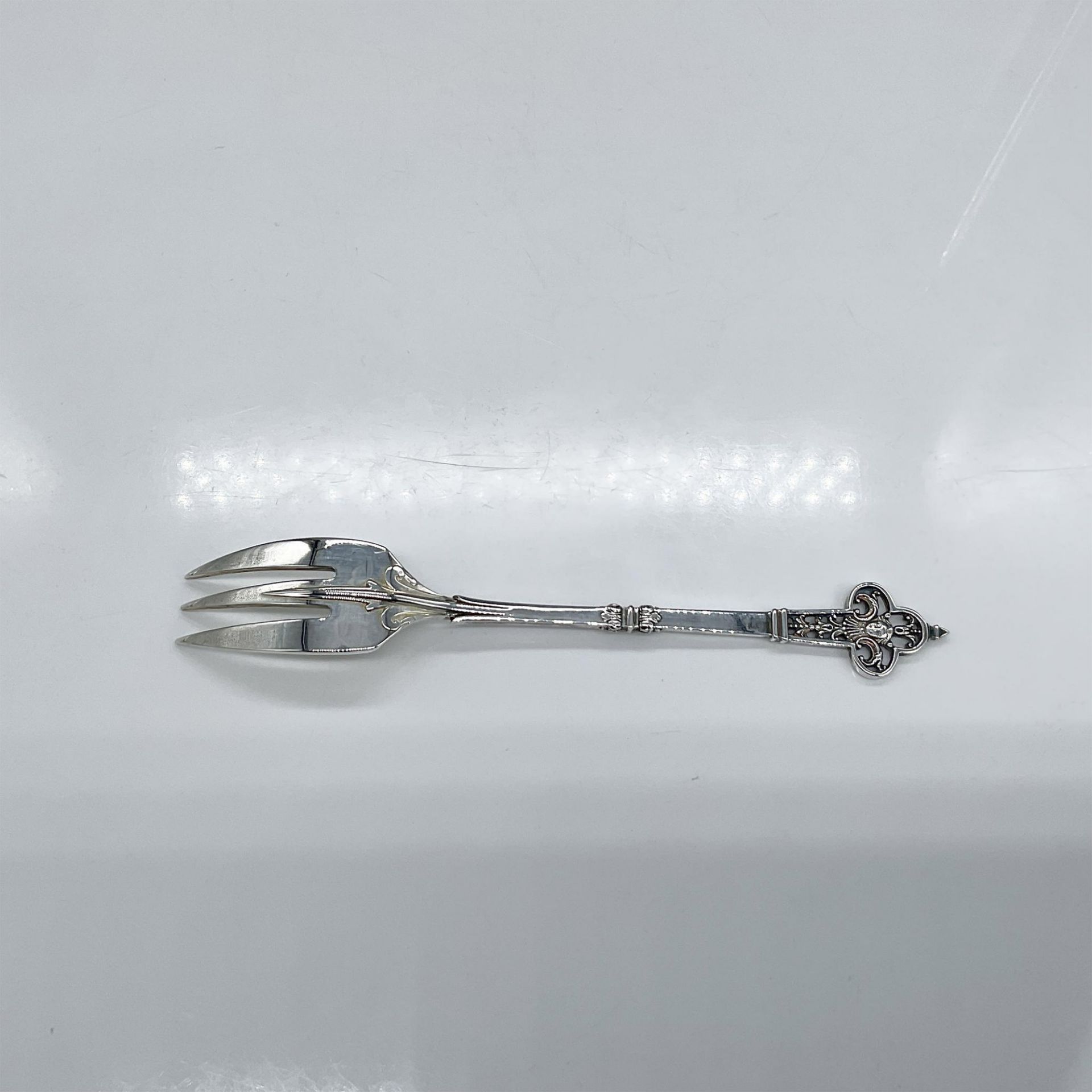 Christofle Sterling Silver Fork, Renaissance - Image 4 of 4