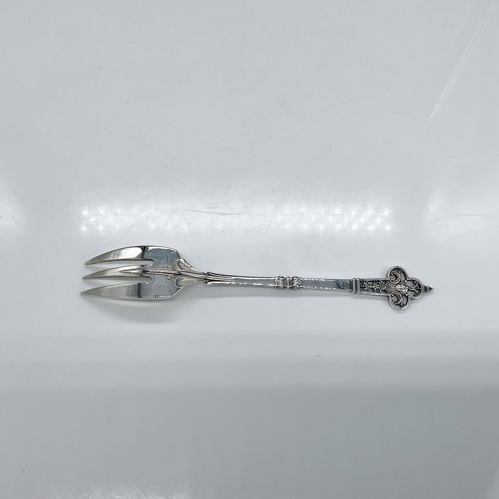 Christofle Sterling Silver Fork, Renaissance - Bild 4 aus 4