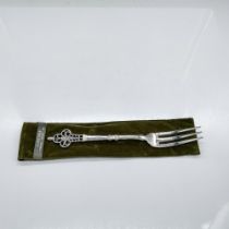 Christofle Sterling Silver Large Fork, Renaissance