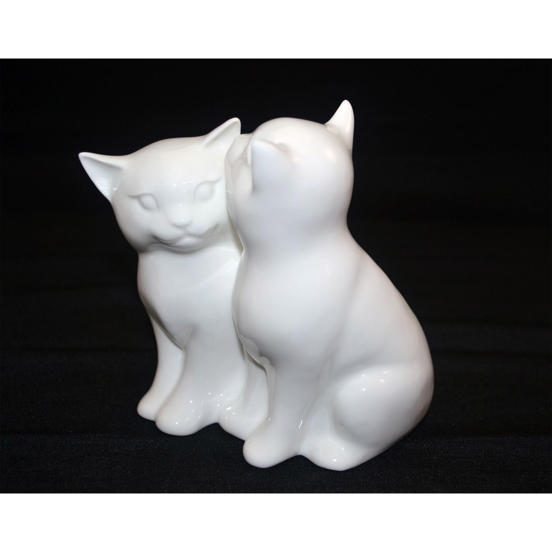 Royal Doulton Images Of Nature Playtime And Sleepy Heads Cat Figurines, 2 Pcs, Signed, Hn3893 - Bild 5 aus 10