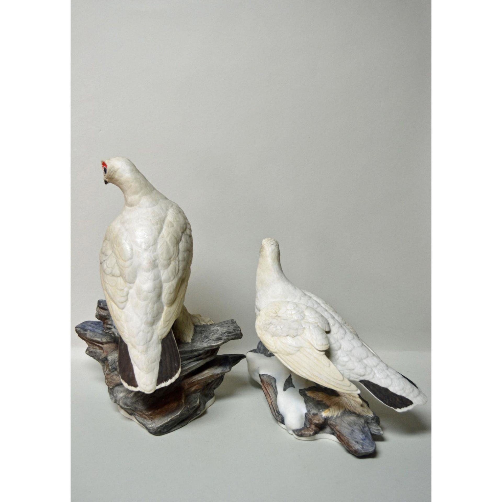 Boehm Porcelain Ptarmigans, Pair - Bild 4 aus 6