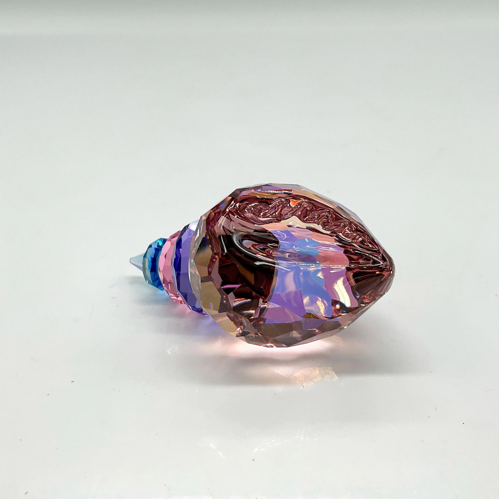 Swarovski Crystal Figurine, Blue Violet Corunna Shell - Image 3 of 4