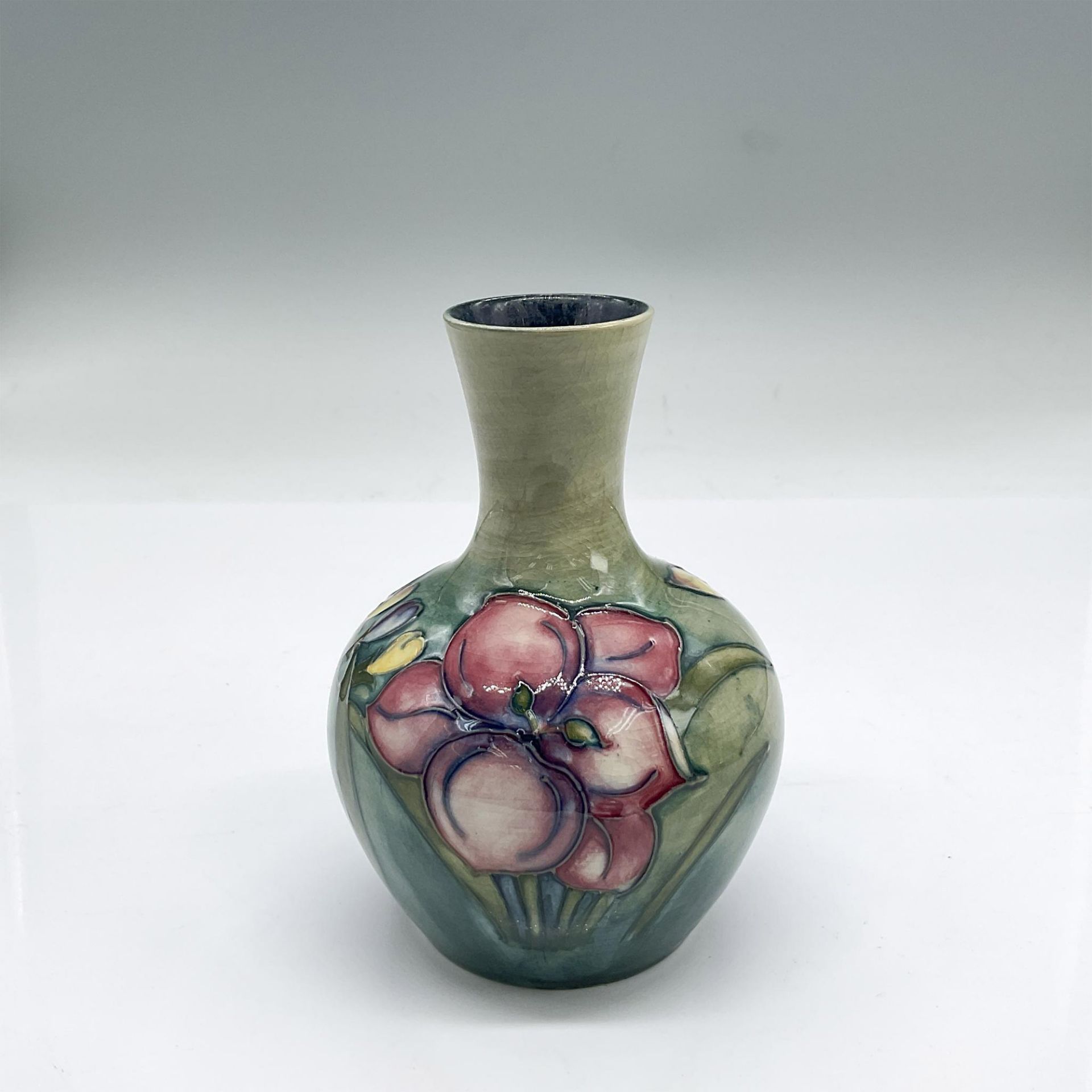 Moorcroft Pottery Small Vase, Freesia