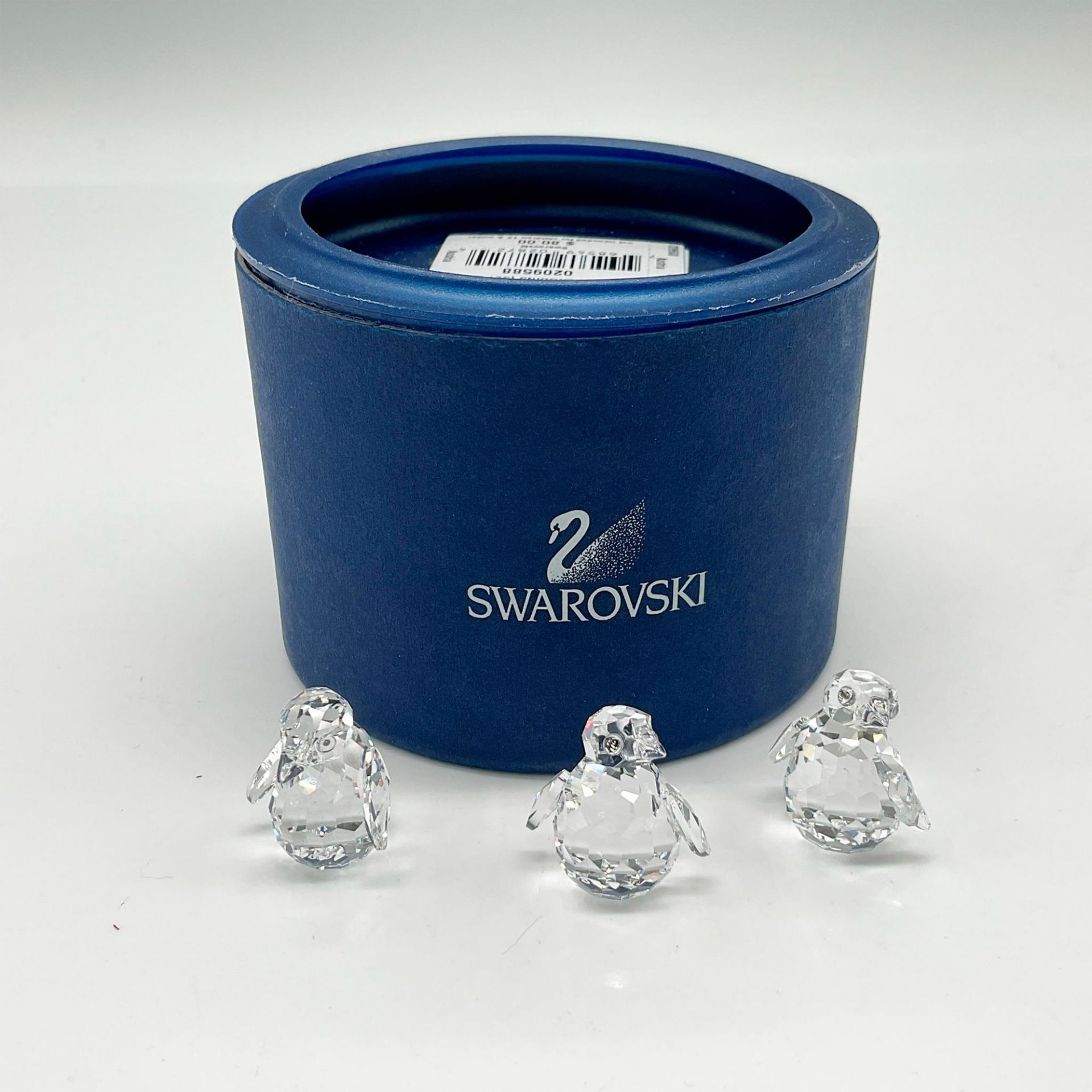 3pc Swarovski Crystal Figurines, Chick Penguins - Image 4 of 4