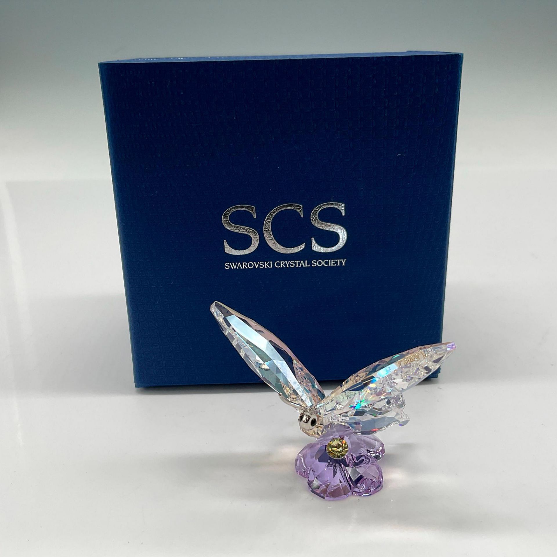 Swarovski Crystal Figurine, 2013 Event Piece Butterfly - Image 4 of 4
