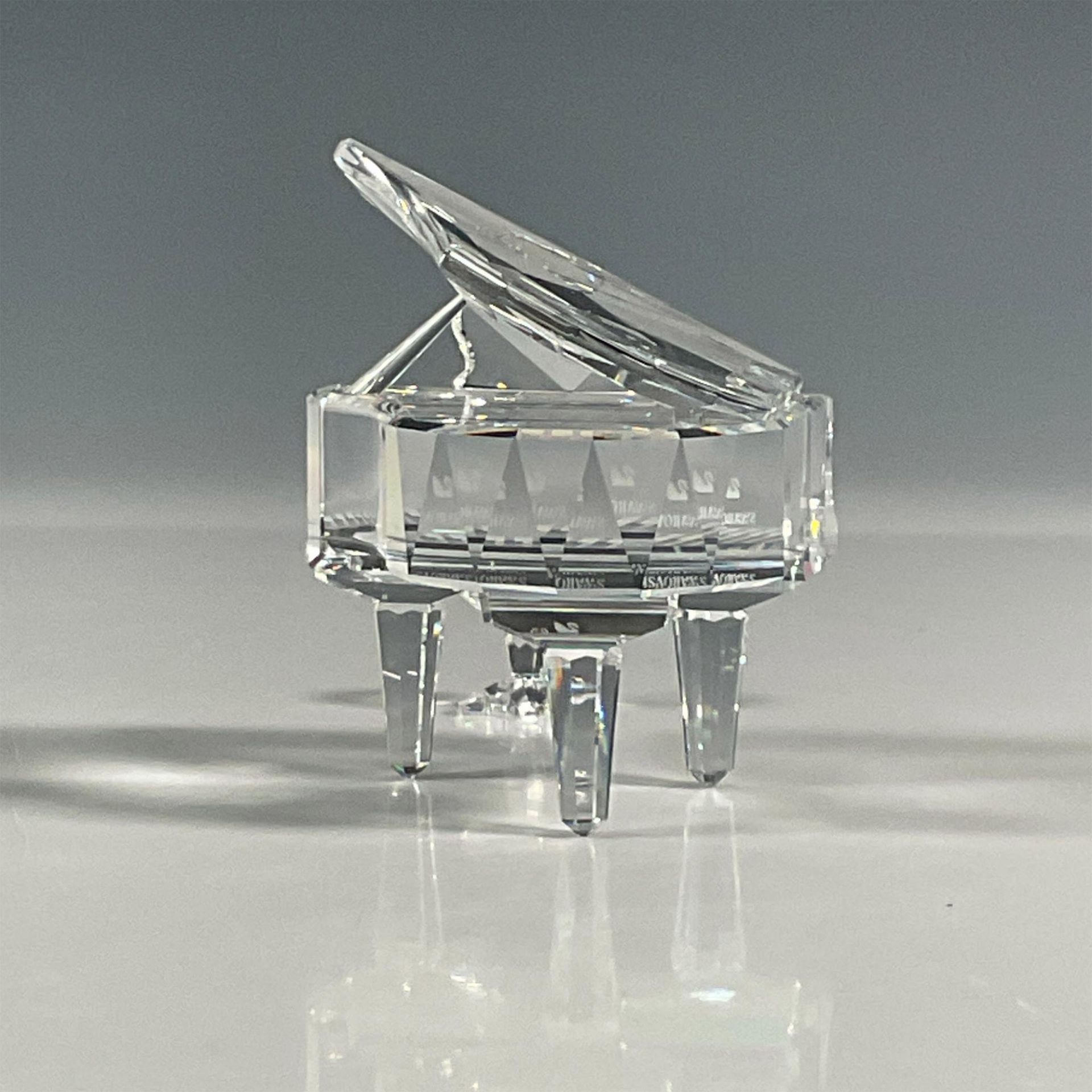 Swarovski Crystal Figurine, Grand Piano with Stool - Image 4 of 6