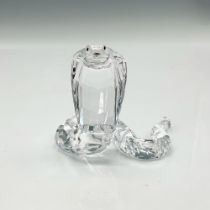 Swarovski Silver Crystal Figurine, Cobra