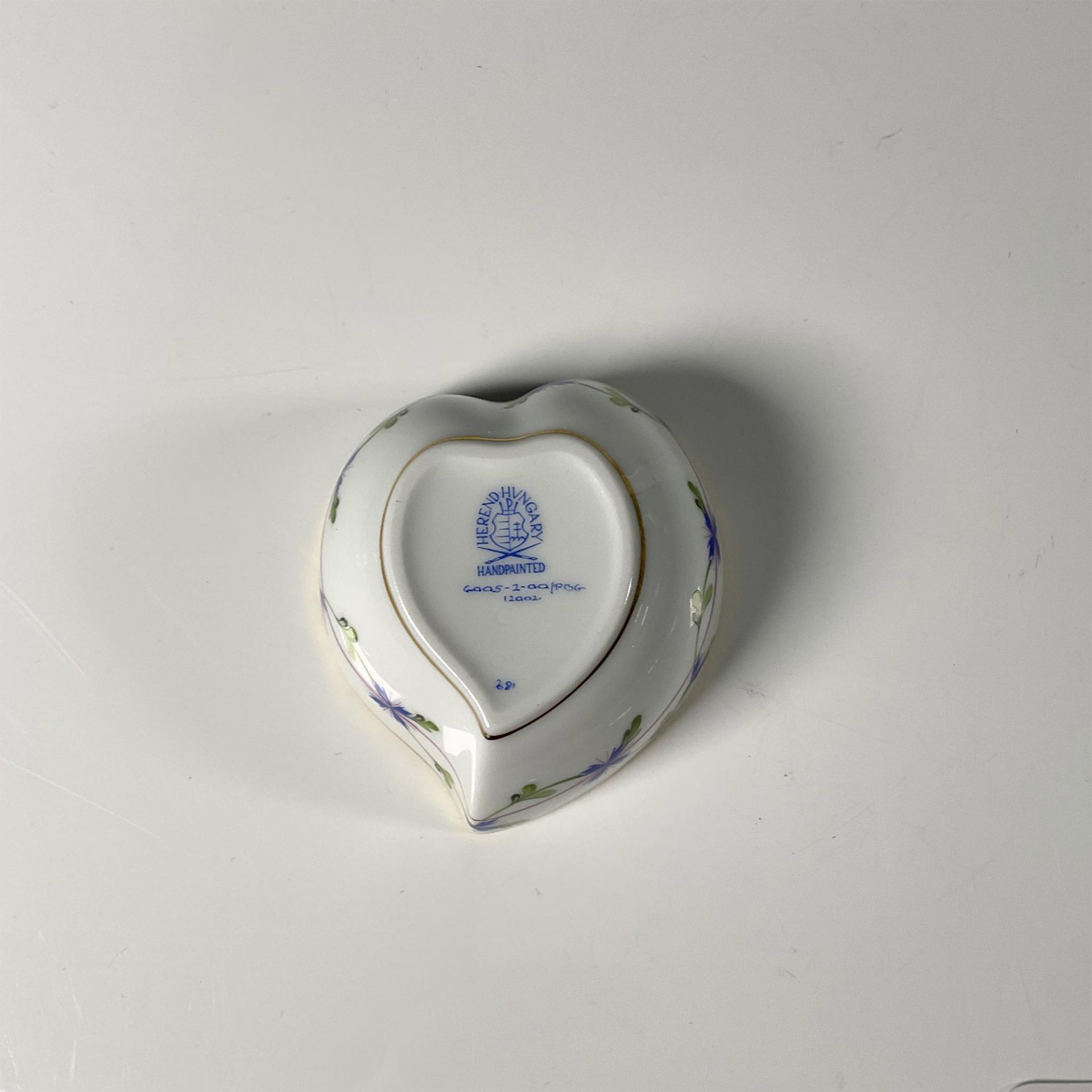 Herend Porcelain Trinket Box - Image 4 of 4