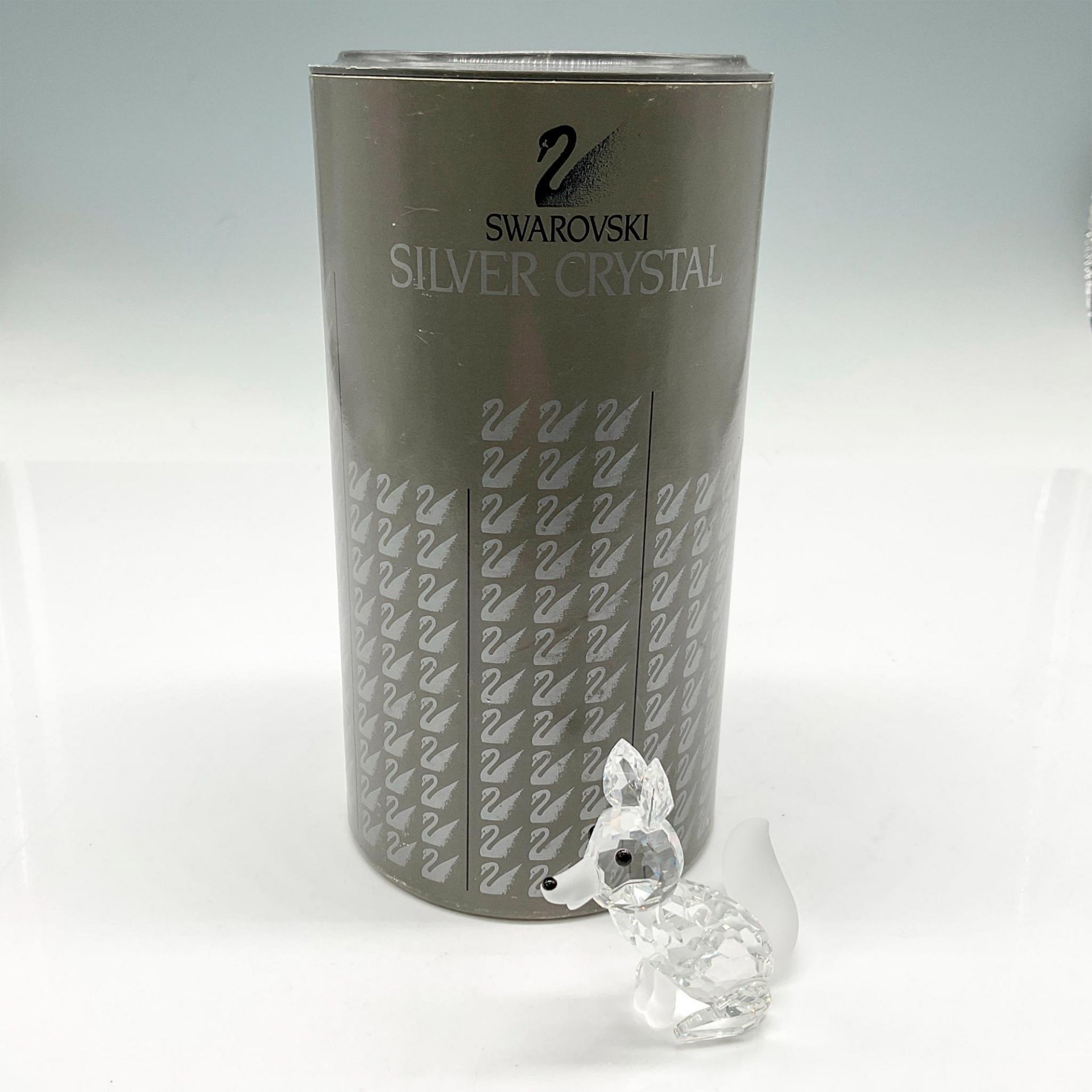 Swarovski Silver Crystal Figurine, Large Fox - Image 4 of 4