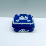 Wedgwood Blue Jasperware Jewelry Box