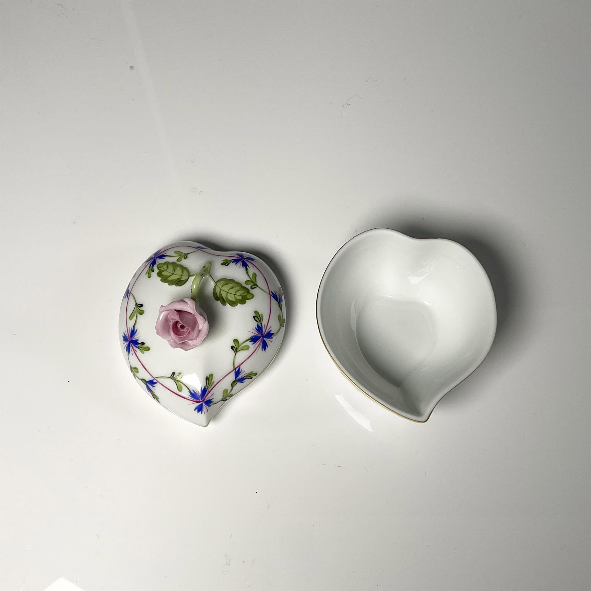 Herend Porcelain Trinket Box - Image 3 of 4