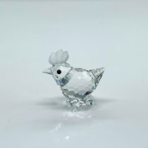 Swarovski Silver Crystal Figurine, Hen