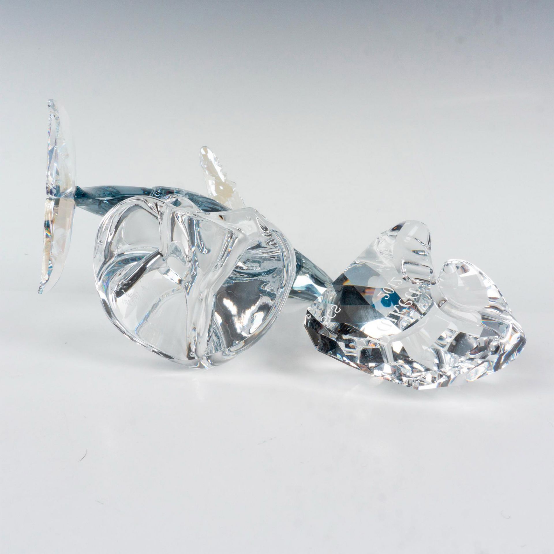 2pc Swarovski Crystal Figurine, Paikea Whale & Plaque - Bild 3 aus 4