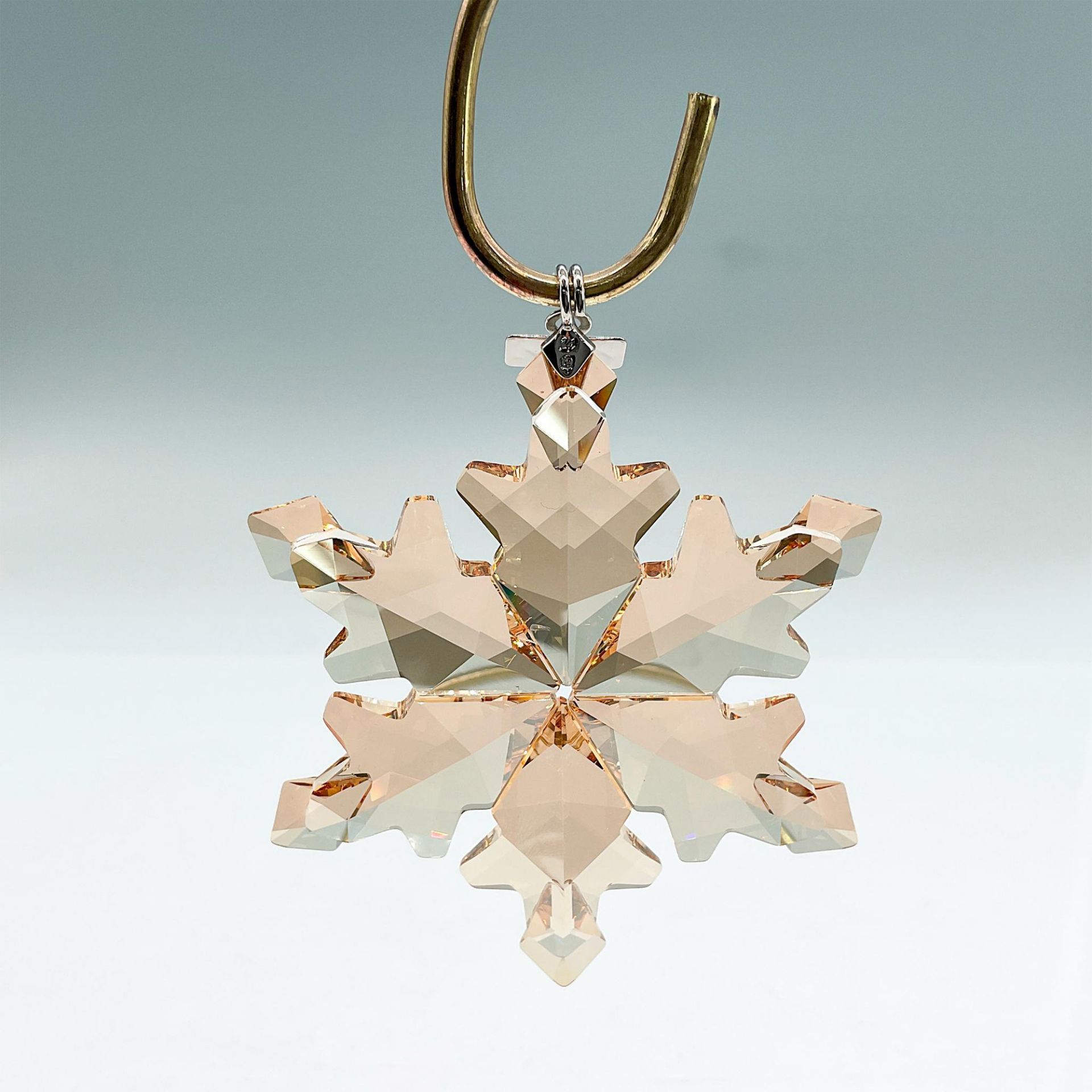 Swarovski Crystal SCS Gold Christmas Ornament 2012 - Image 2 of 3