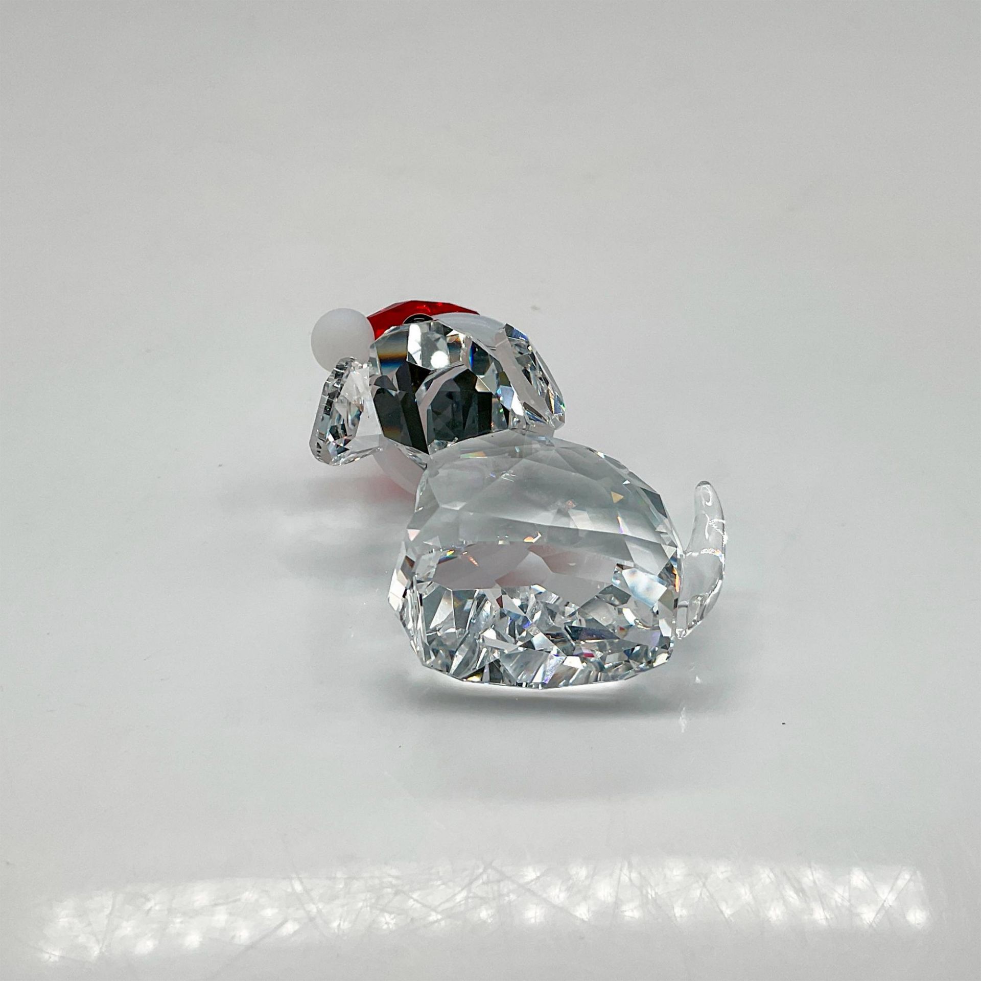 Swarovski Crystal Figurine, Dog with Santa's Hat - Bild 3 aus 4