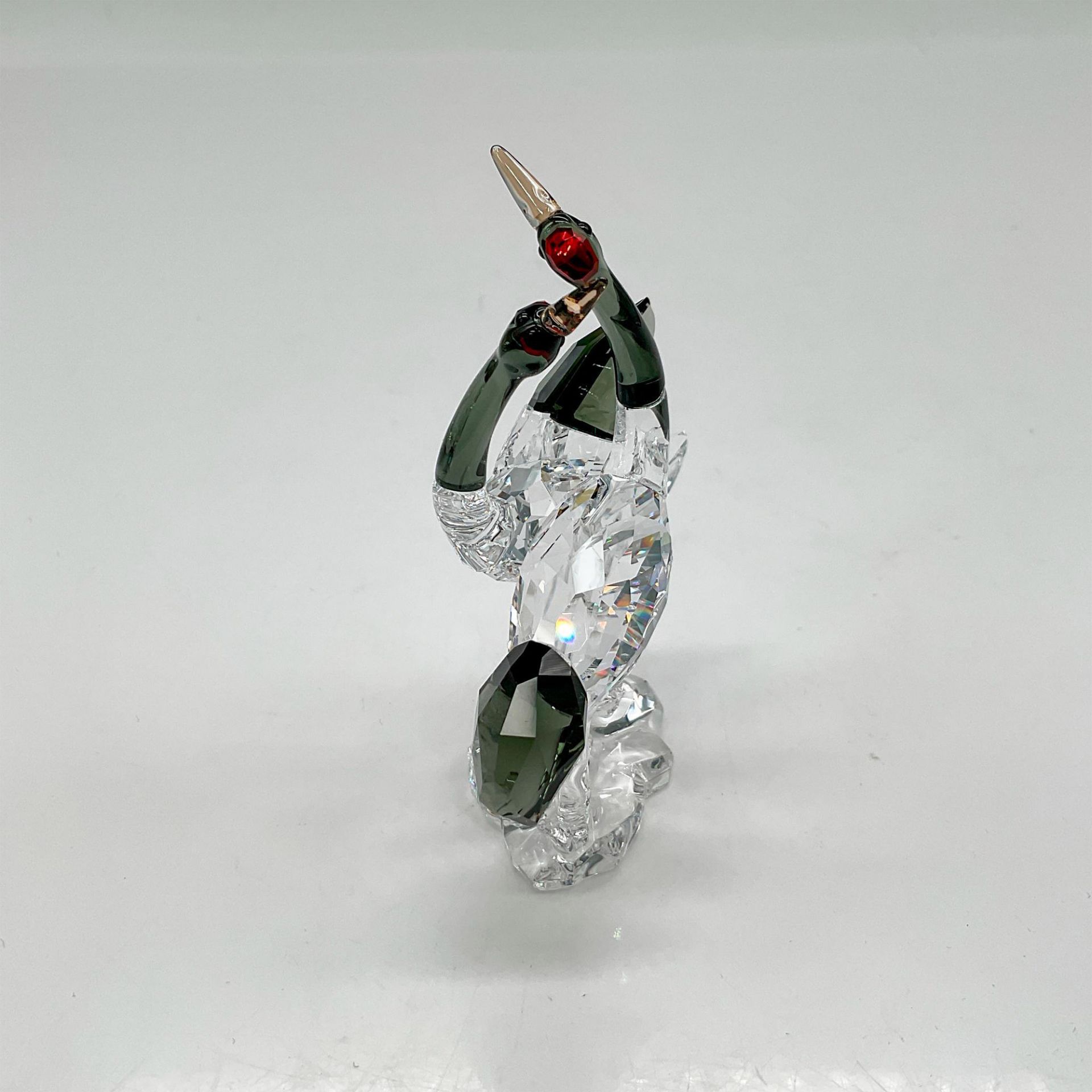 Swarovski Crystal Figurine, Red Crowned Cranes - Image 2 of 4